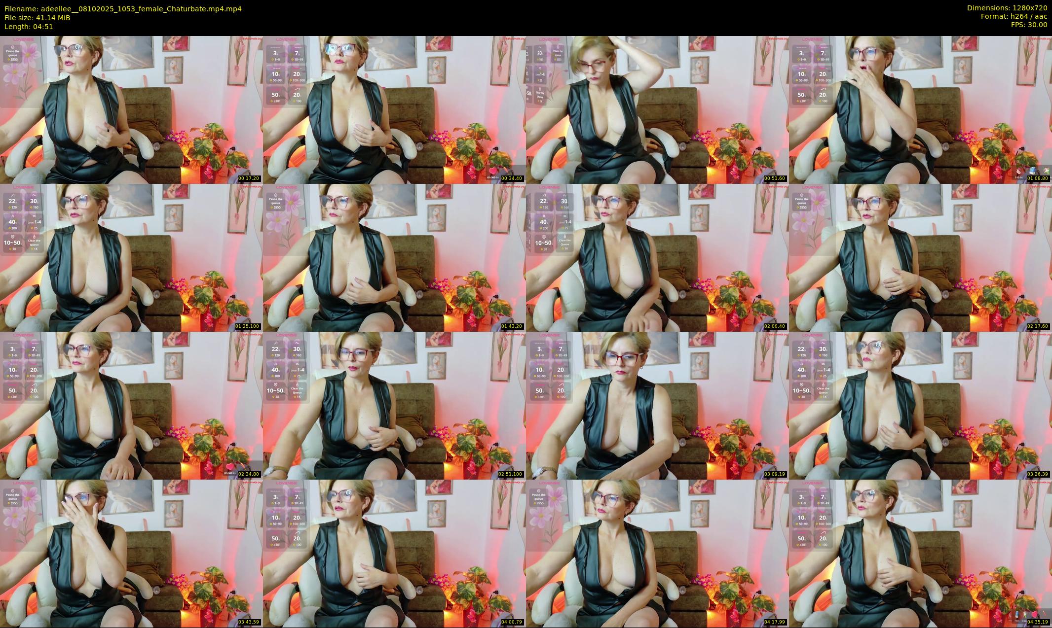 adeellee_ — 5 minute Chaturbate female cam show recording, 720p, Oct 8, 2025