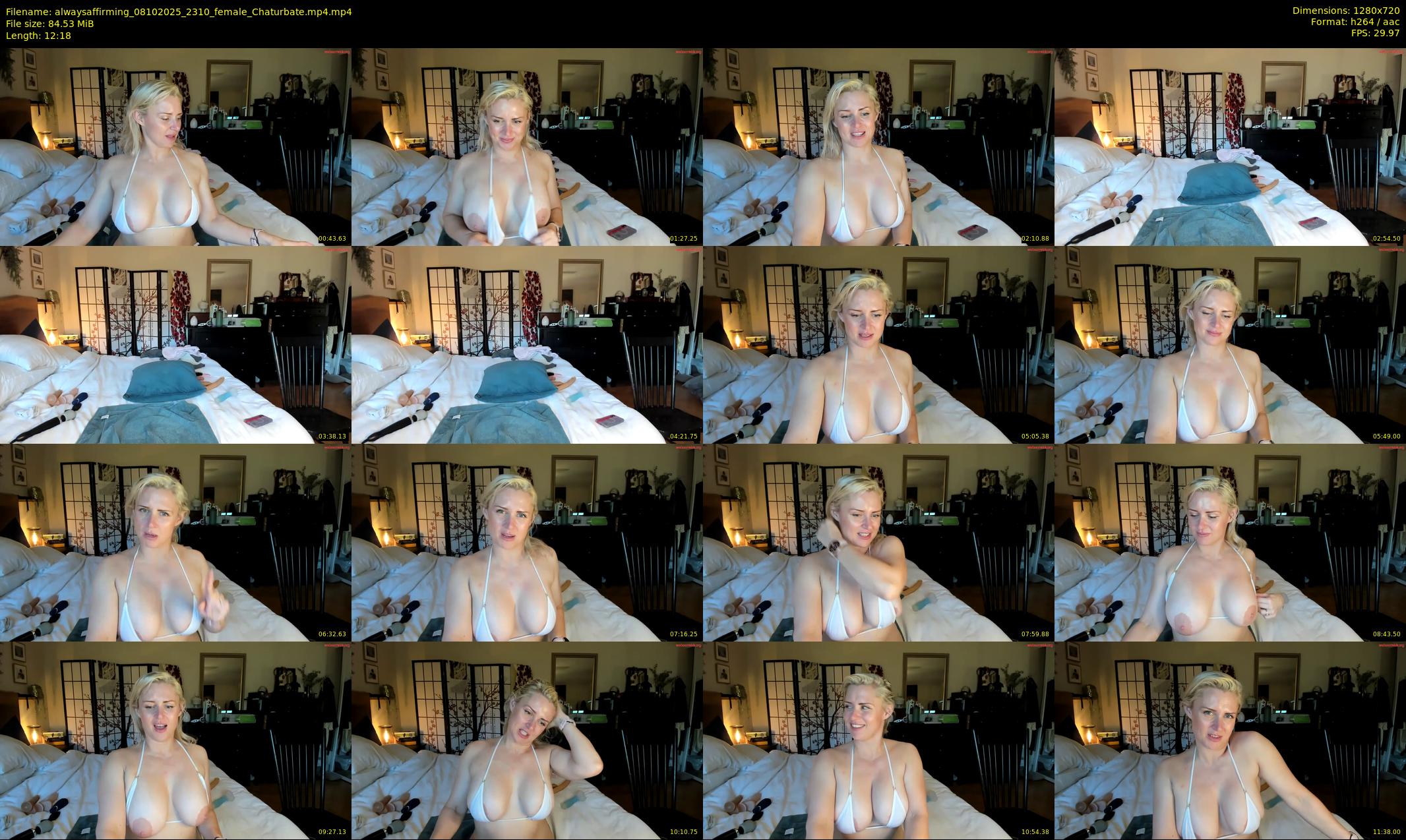 alwaysaffirming — 13 minute Chaturbate couple cam show recording, 720p, Oct 8, 2025