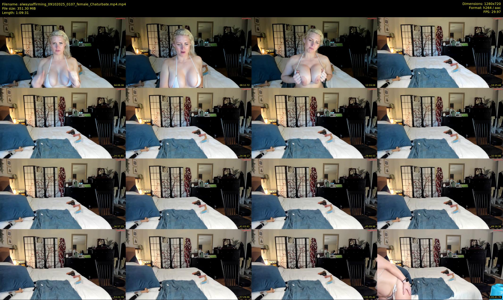 alwaysaffirming — 70 minute Chaturbate couple cam show recording, 720p, Oct 9, 2025