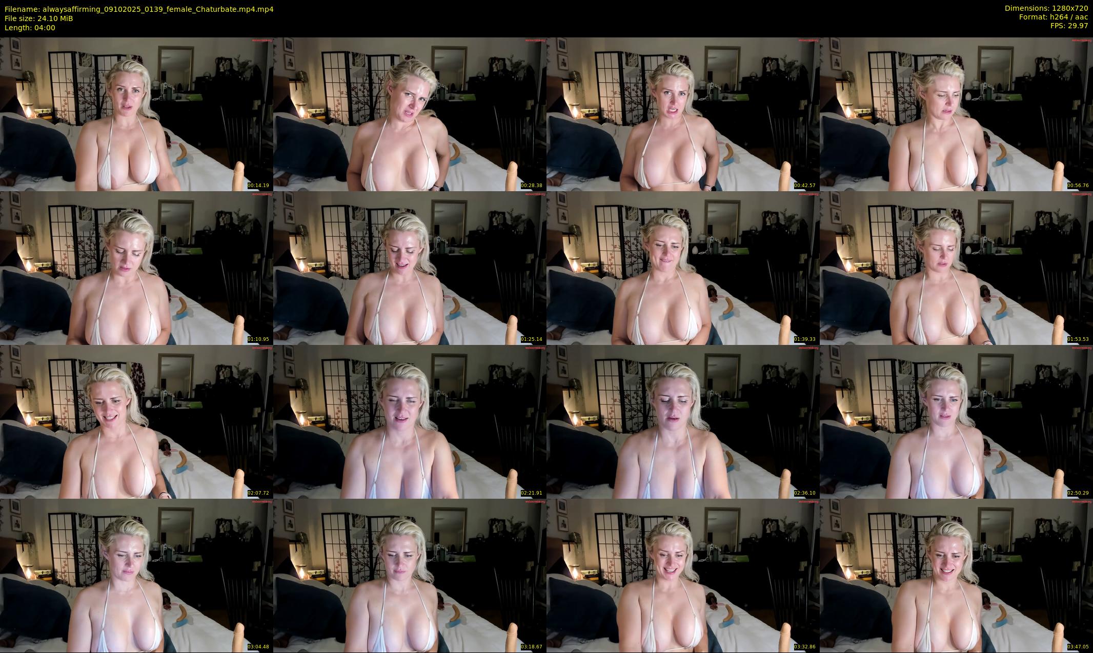 alwaysaffirming — 4 minute Chaturbate couple cam show recording, 720p, Oct 9, 2025