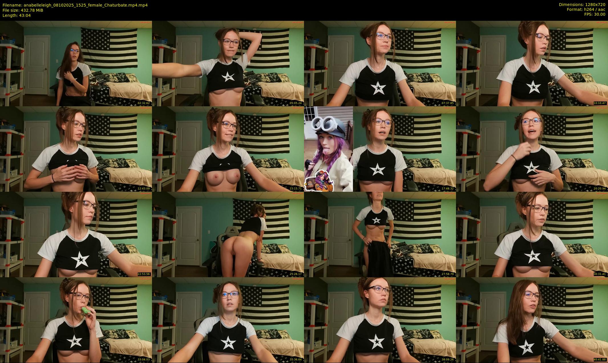 anabelleleigh — 44 minute Chaturbate female cam show recording, 720p, Oct 8, 2025