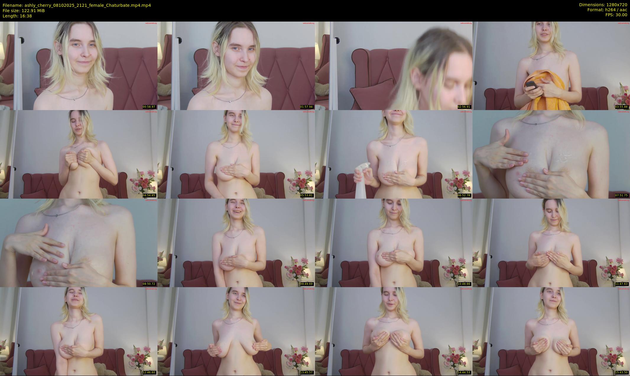 ashly_cherry — 17 minute Chaturbate female cam show recording, 720p, Oct 8, 2025