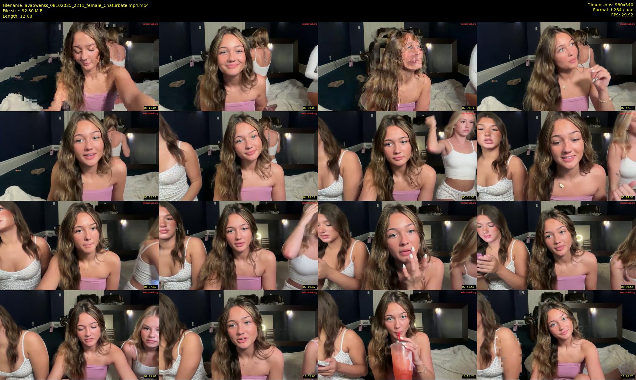 avaowenss — 13 minute Chaturbate female cam show recording, 480p, Oct 8, 2025