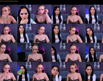 awesomemonica — 45 minute Chaturbate couple cam show recording, 720p, Oct 9, 2025