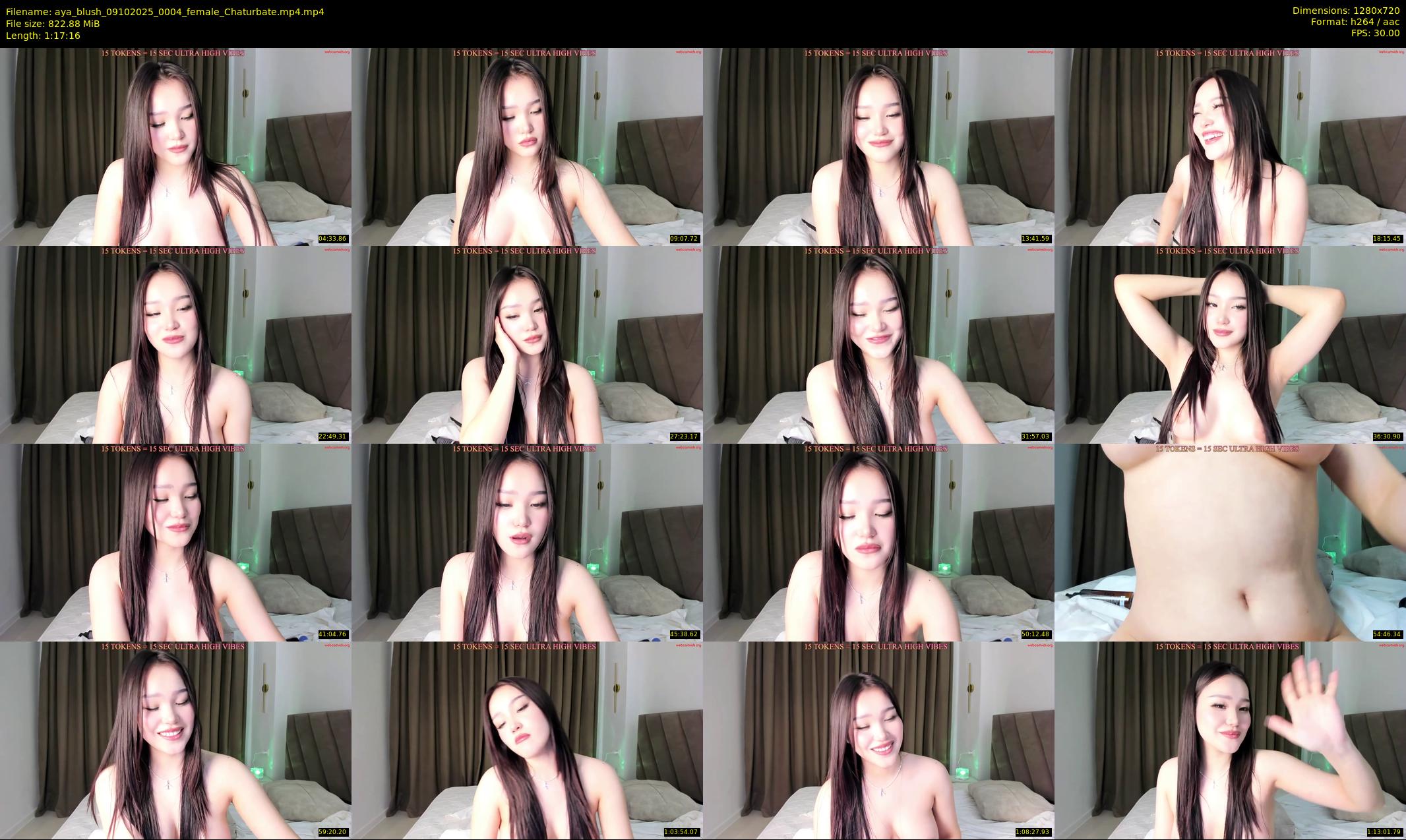 aya_blush — 78 minute Chaturbate female cam show recording, 720p, Oct 9, 2025