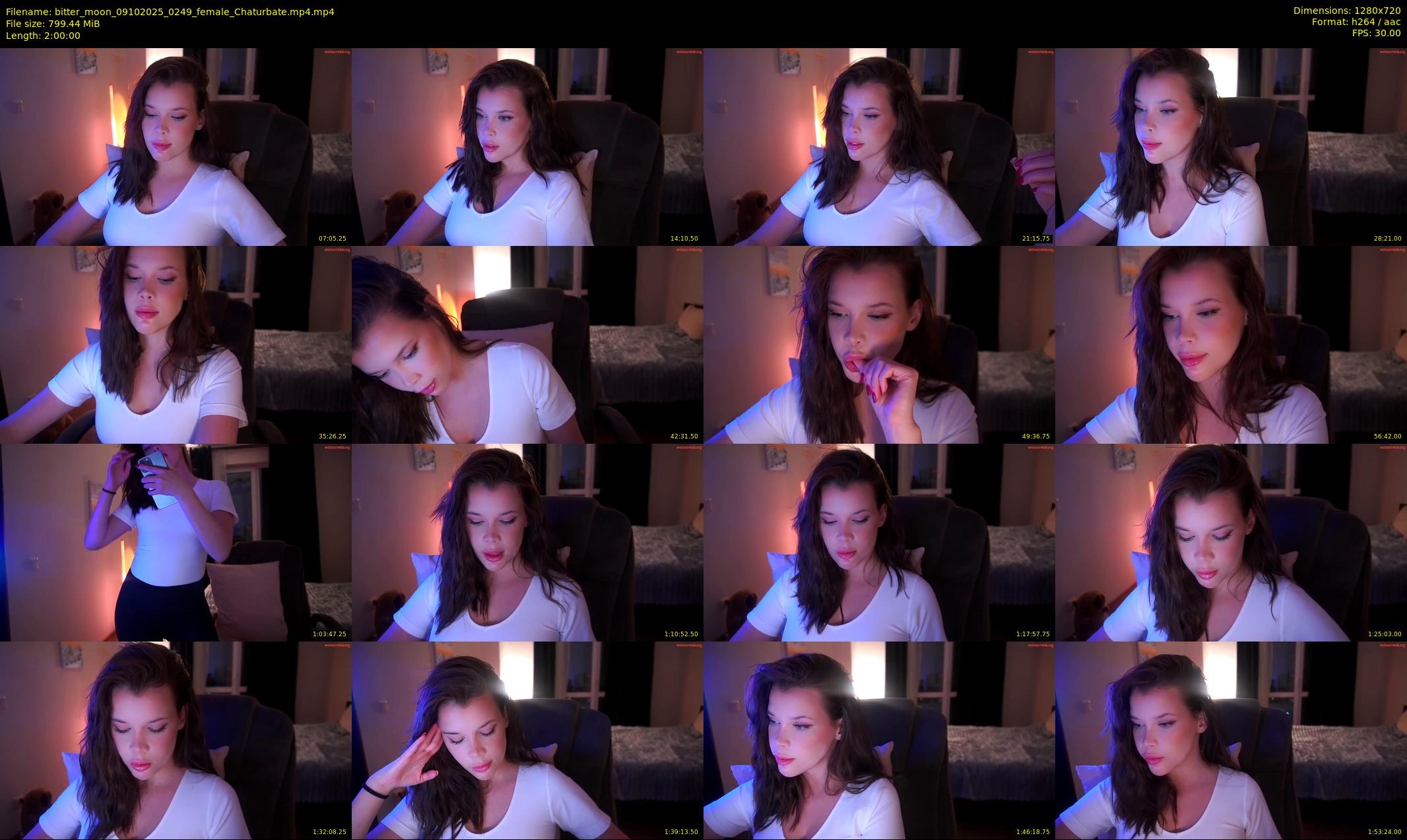 bitter_moon — 120 minute Chaturbate female cam show recording, 720p, Oct 9, 2025