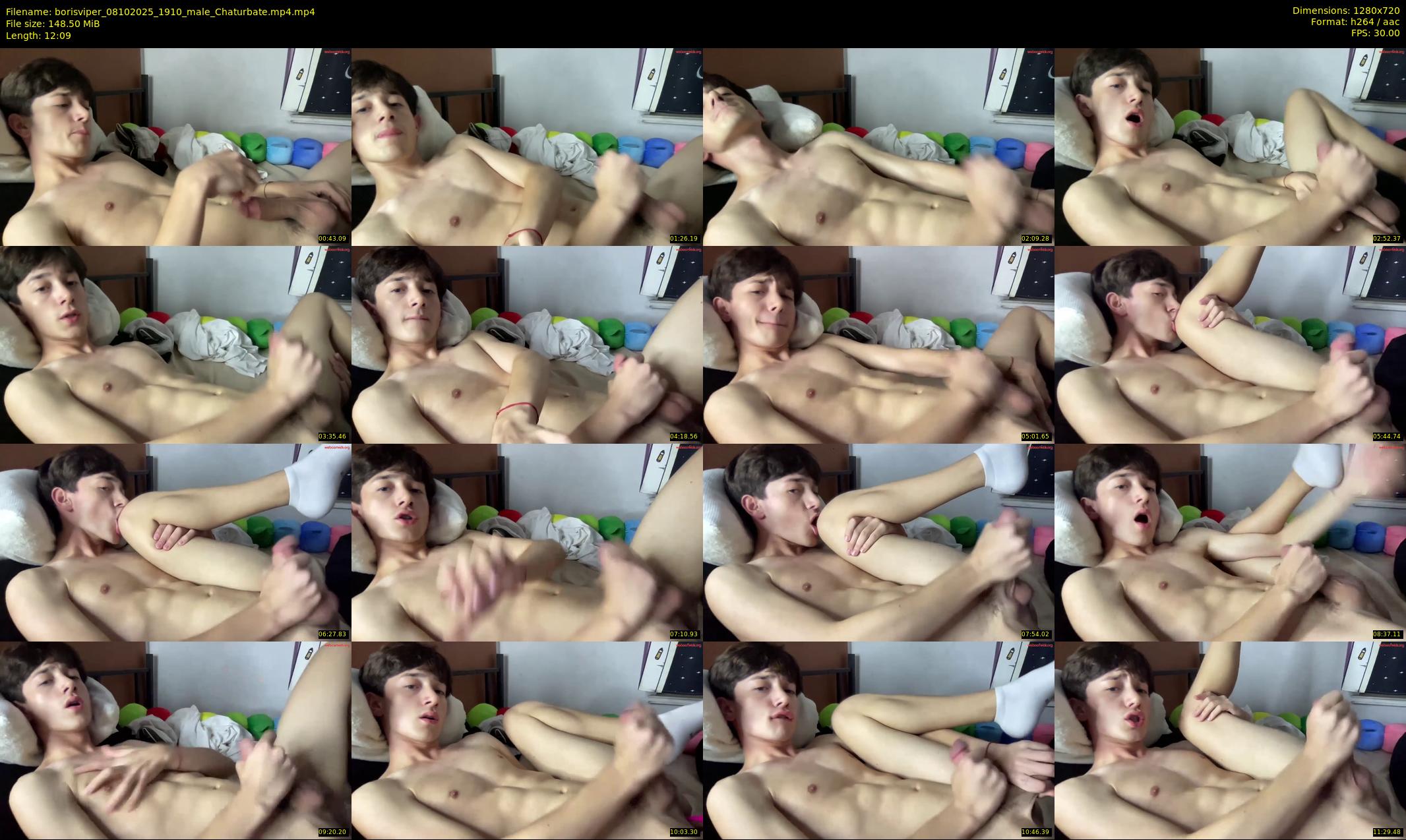 borisviper — 13 minute Chaturbate male cam show recording, 720p, Oct 8, 2025