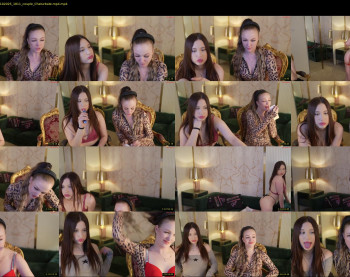 bright_diamonds_054 — 121 minute Chaturbate couple cam show recording, 720p, Oct 8, 2025