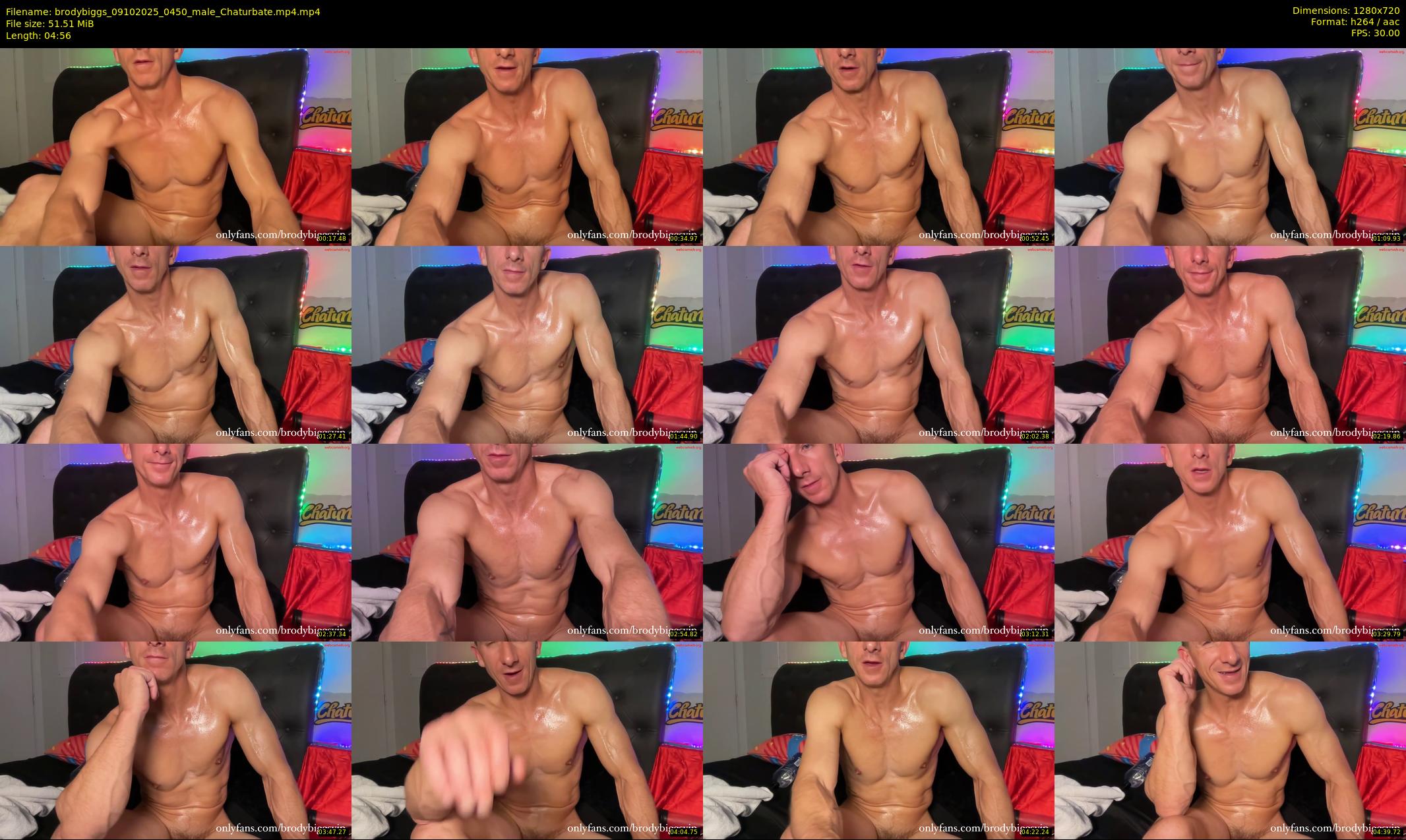 brodybiggs — 5 minute Chaturbate male cam show recording, 720p, Oct 9, 2025