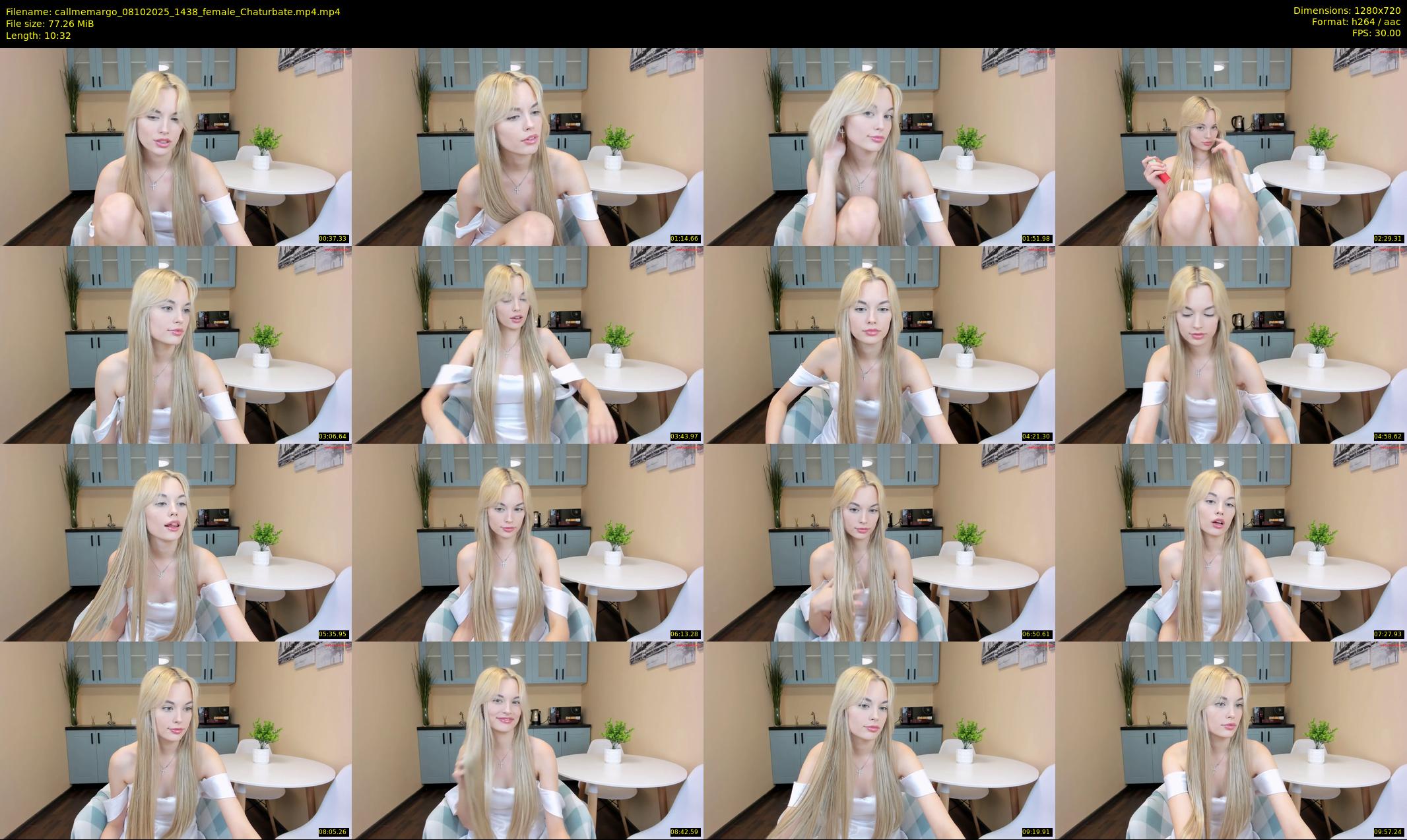 callmemargo — 11 minute Chaturbate female cam show recording, 720p, Oct 8, 2025