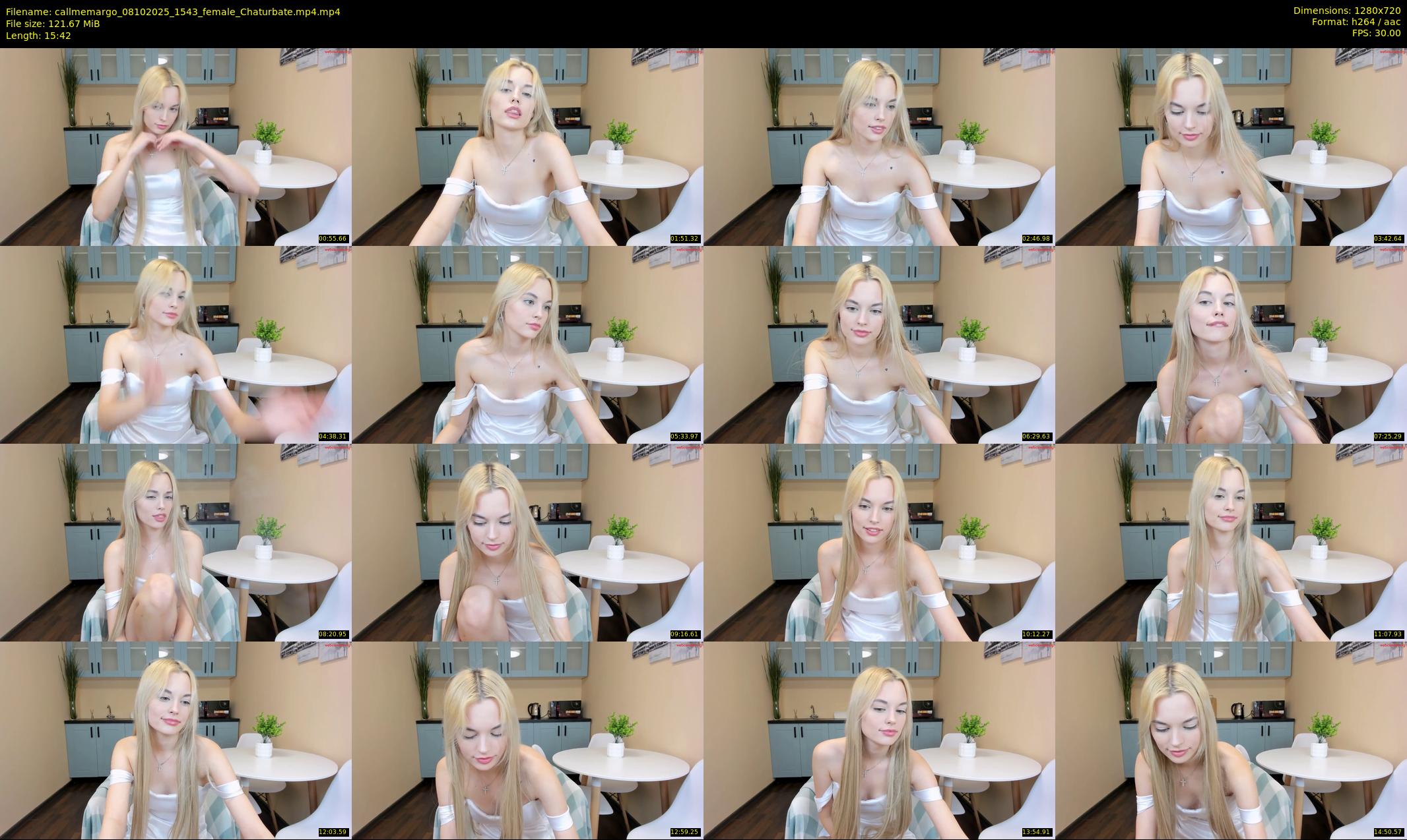 callmemargo — 16 minute Chaturbate female cam show recording, 720p, Oct 8, 2025