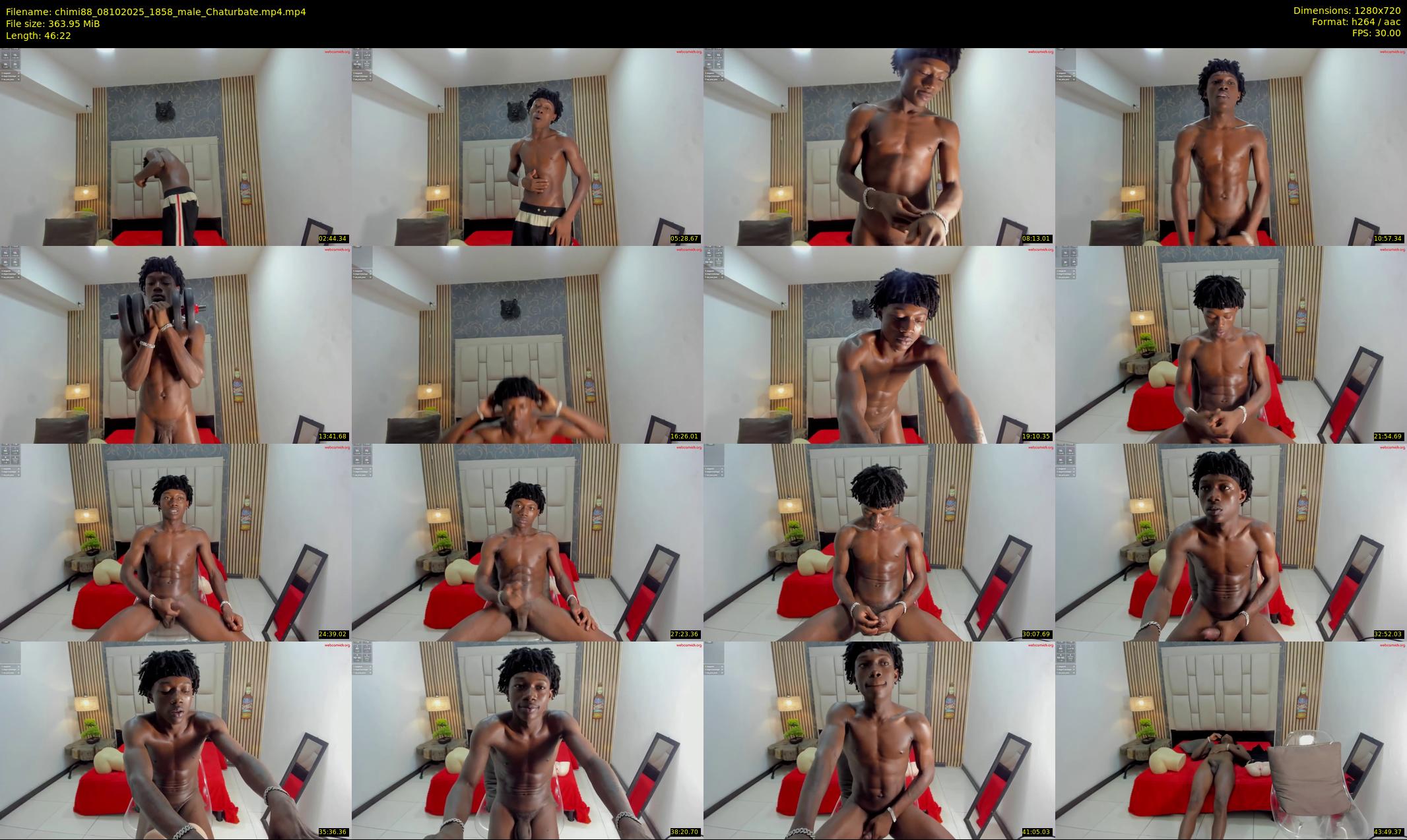 chimi88 — 47 minute Chaturbate male cam show recording, 720p, Oct 8, 2025