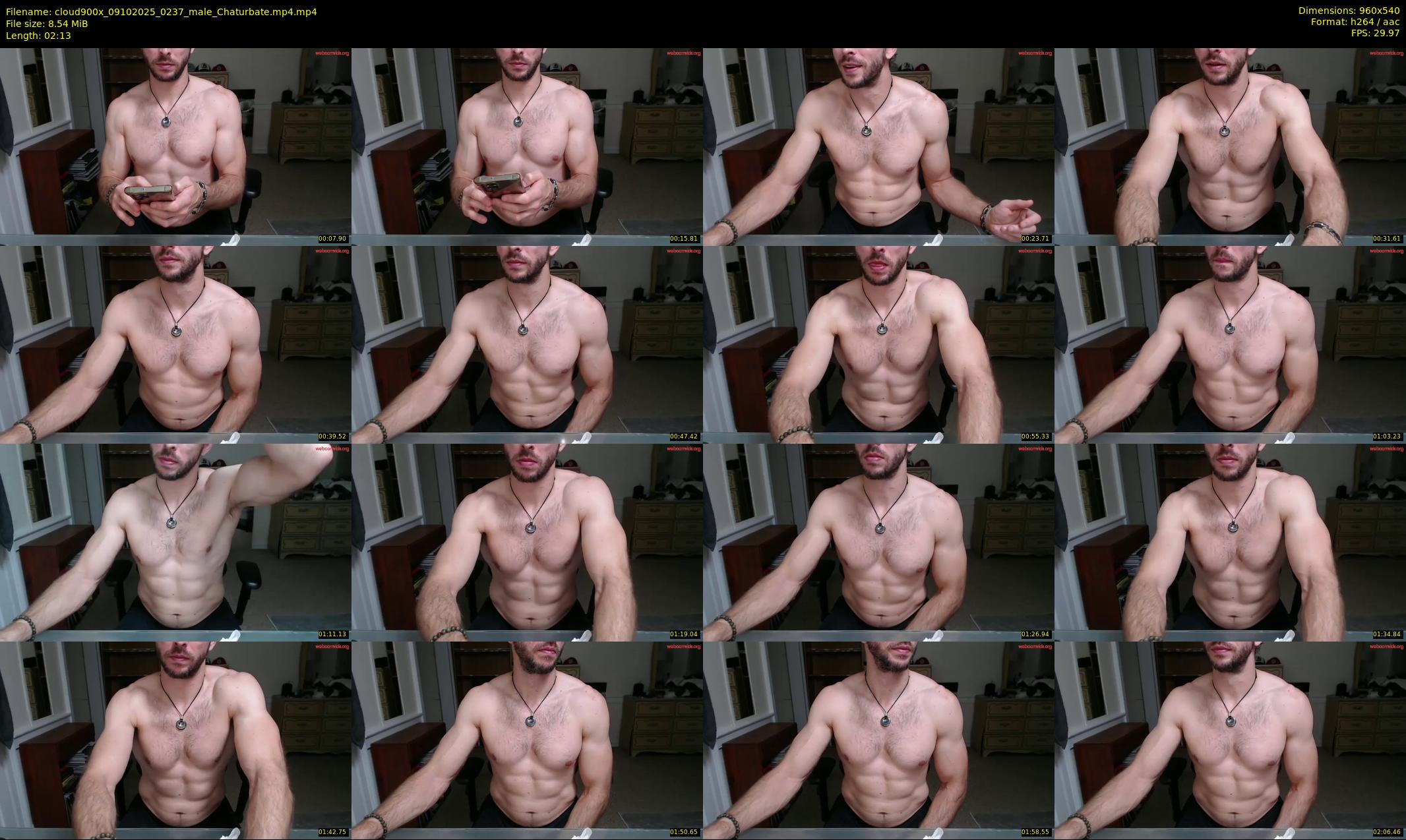 cloud900x — 3 minute Chaturbate male cam show recording, 480p, Oct 9, 2025