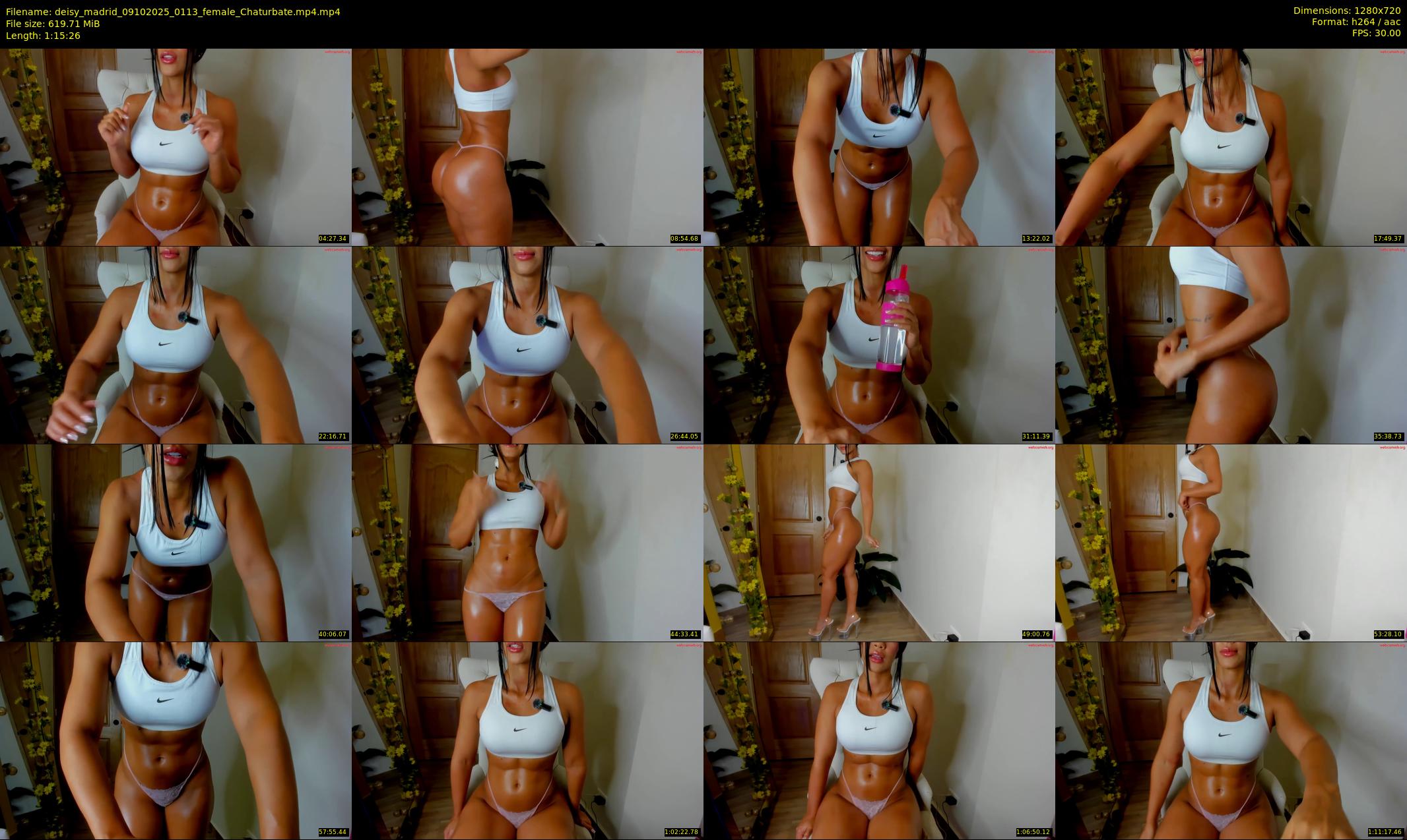 deisy_madrid — 76 minute Chaturbate female cam show recording, 720p, Oct 9, 2025