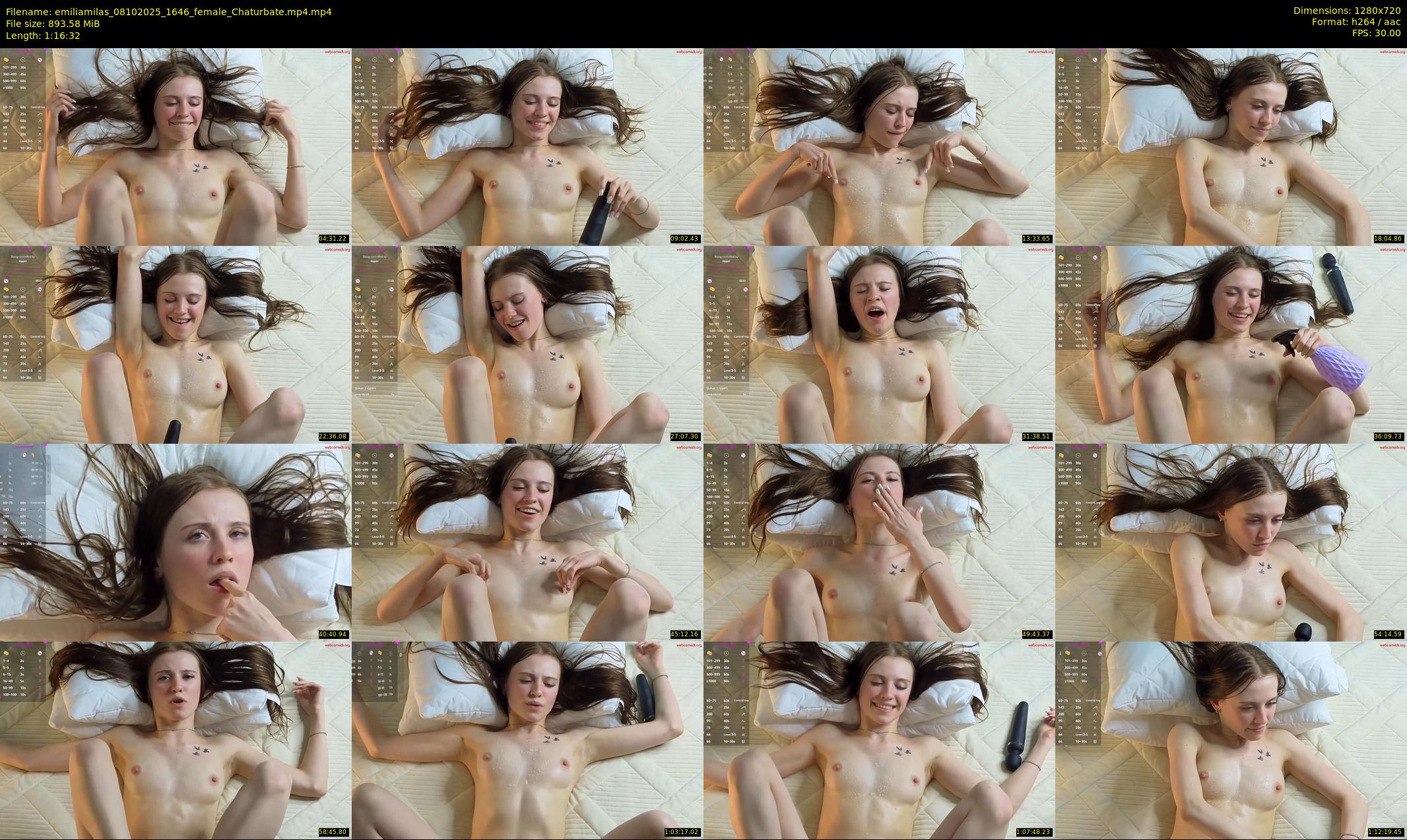 emiliamilas — 77 minute Chaturbate female cam show recording, 720p, Oct 8, 2025