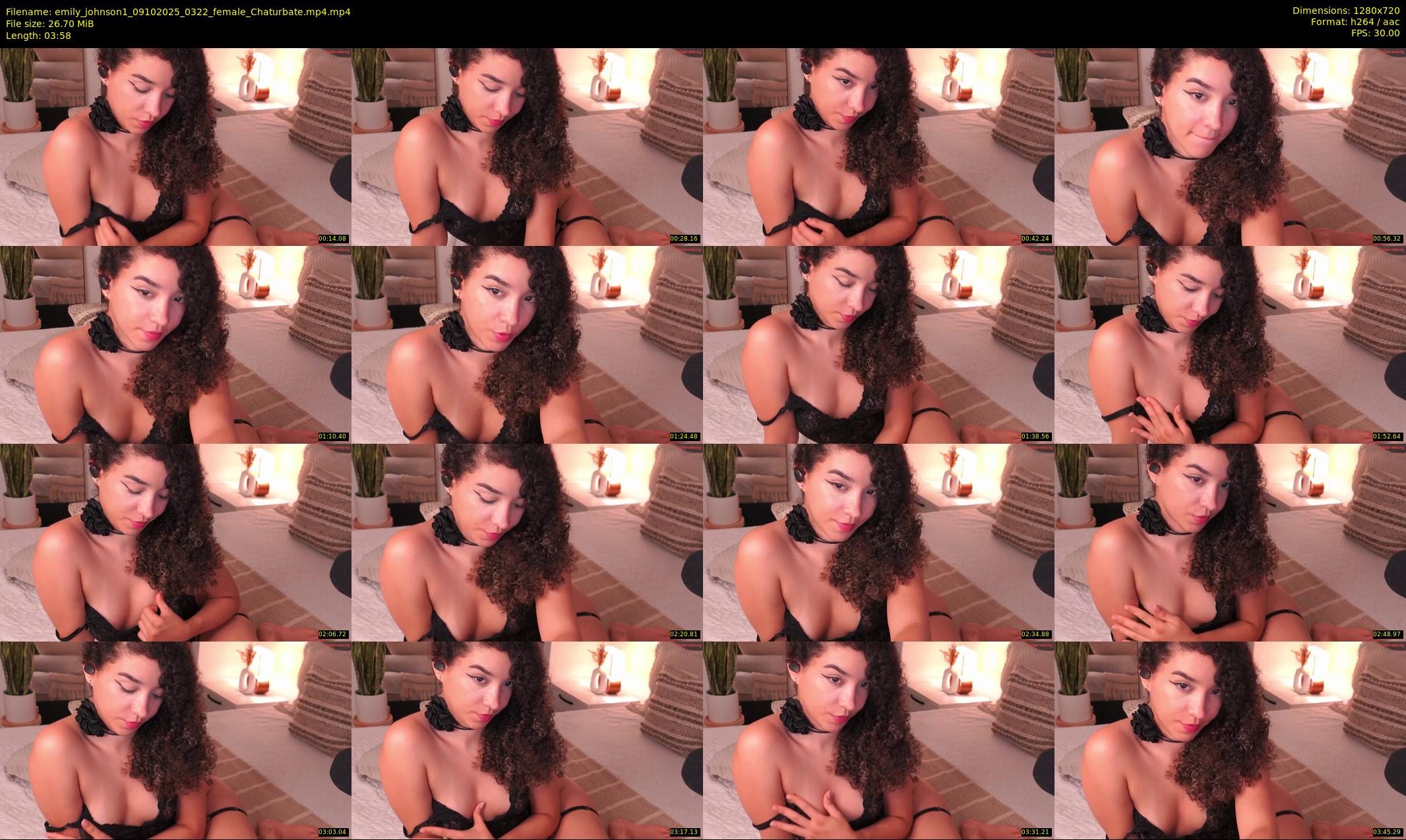 emily_johnson1 — 4 minute Chaturbate female cam show recording, 720p, Oct 9, 2025