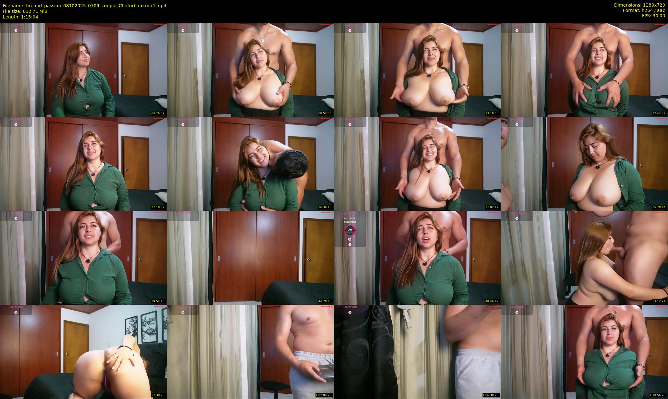 fireand_passion — 76 minute Chaturbate couple cam show recording, 720p, Oct 8, 2025