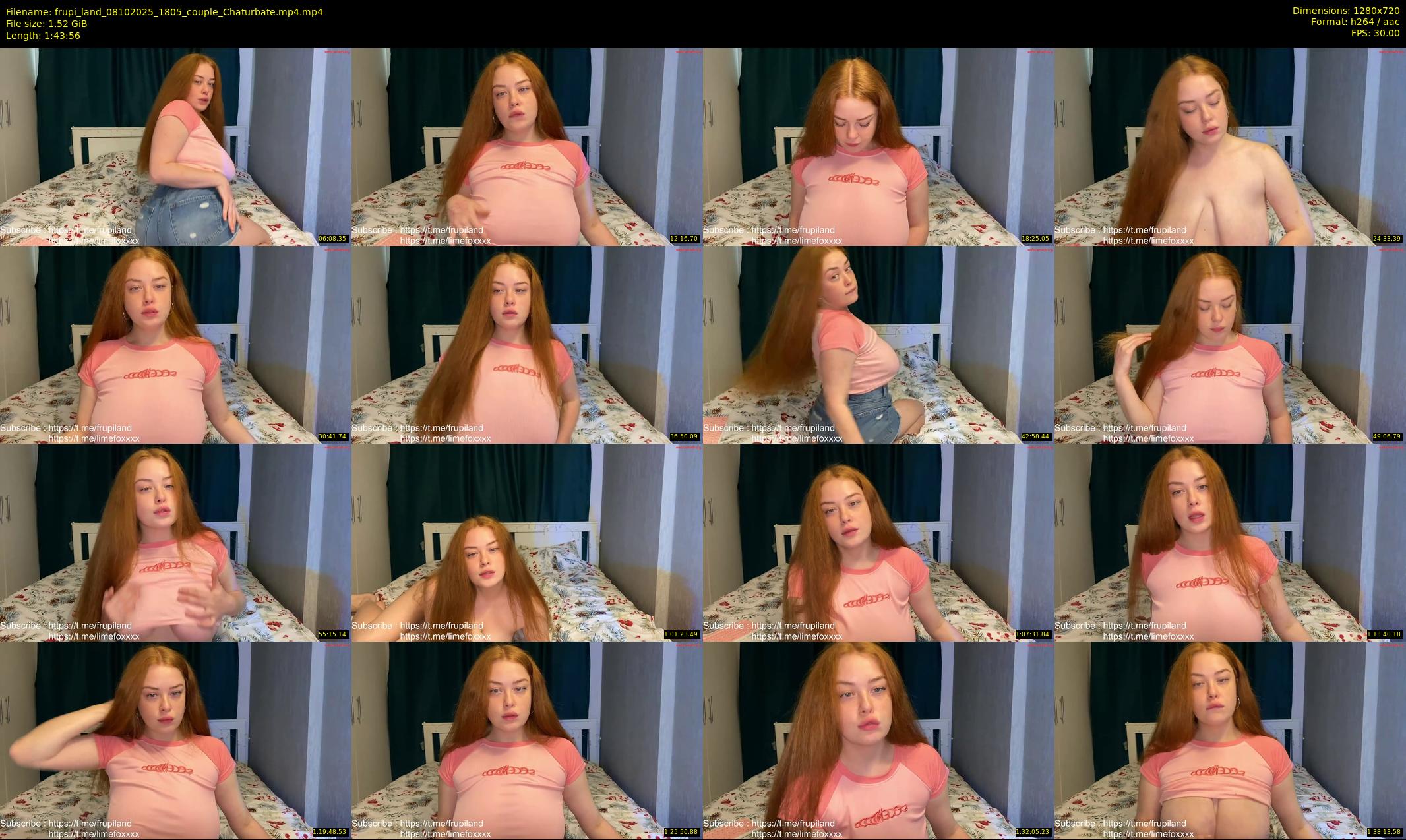 frupi_land — 104 minute Chaturbate couple cam show recording, 720p, Oct 8, 2025