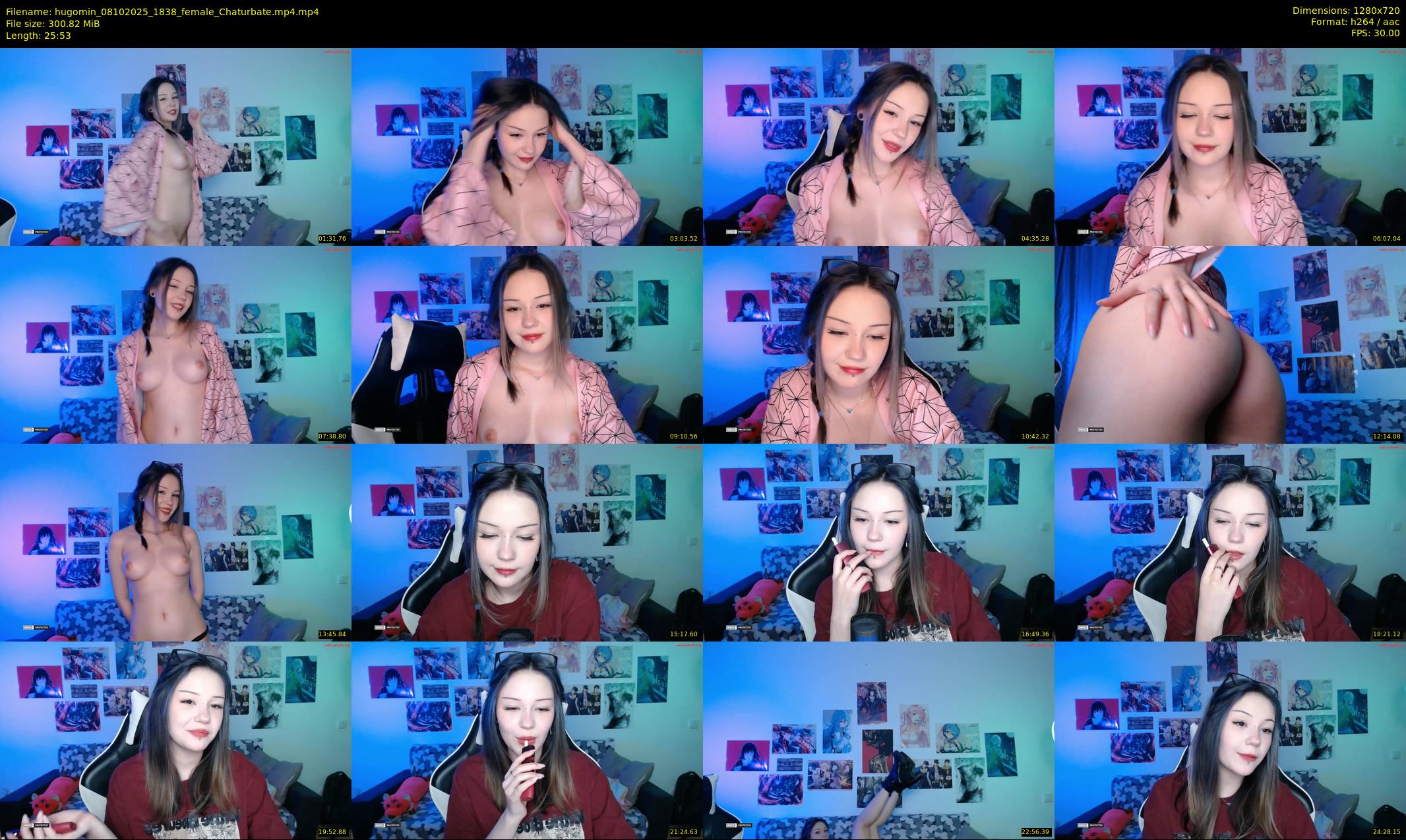 hugomin — 26 minute Chaturbate female cam show recording, 720p, Oct 8, 2025