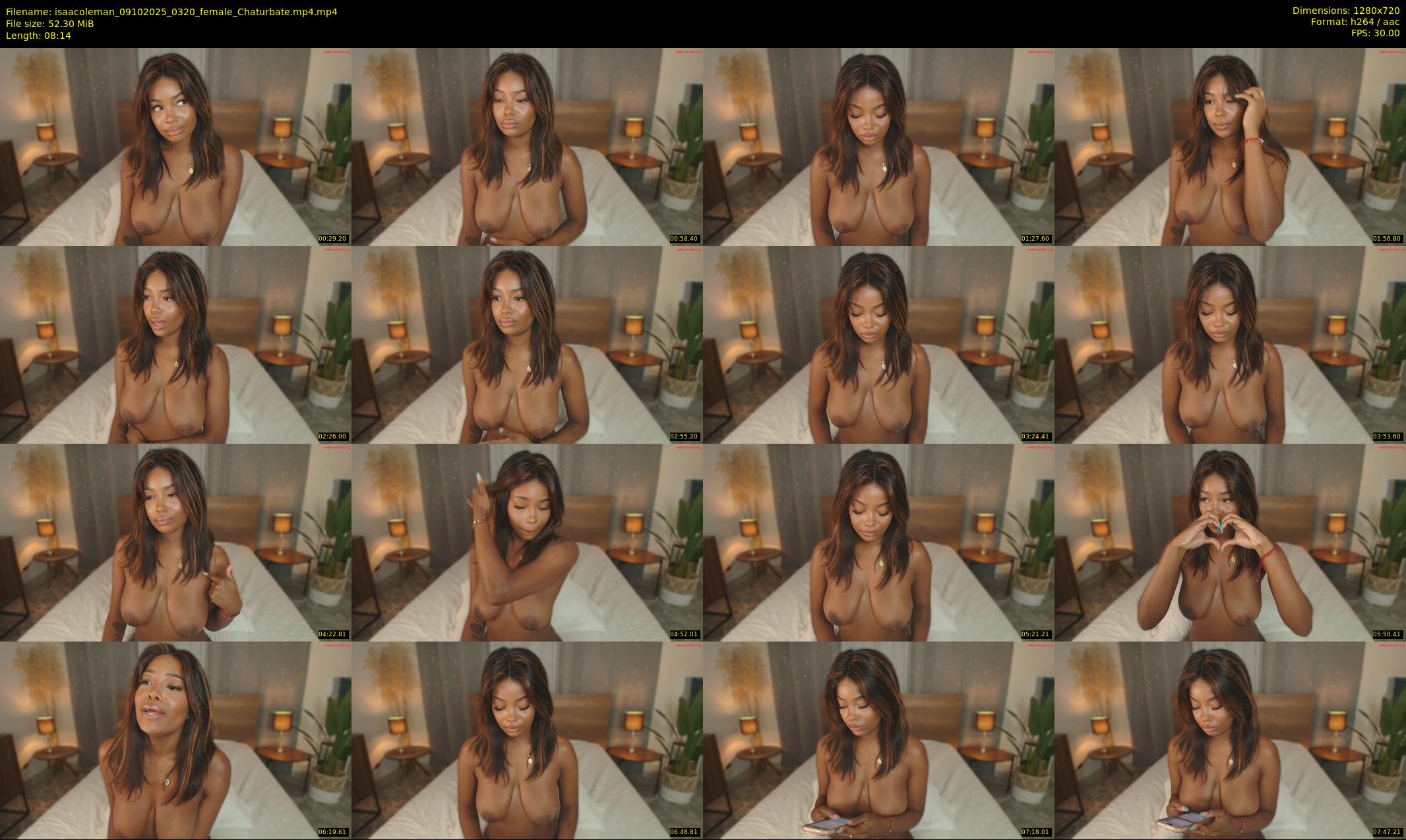 isaacoleman — 9 minute Chaturbate female cam show recording, 720p, Oct 9, 2025