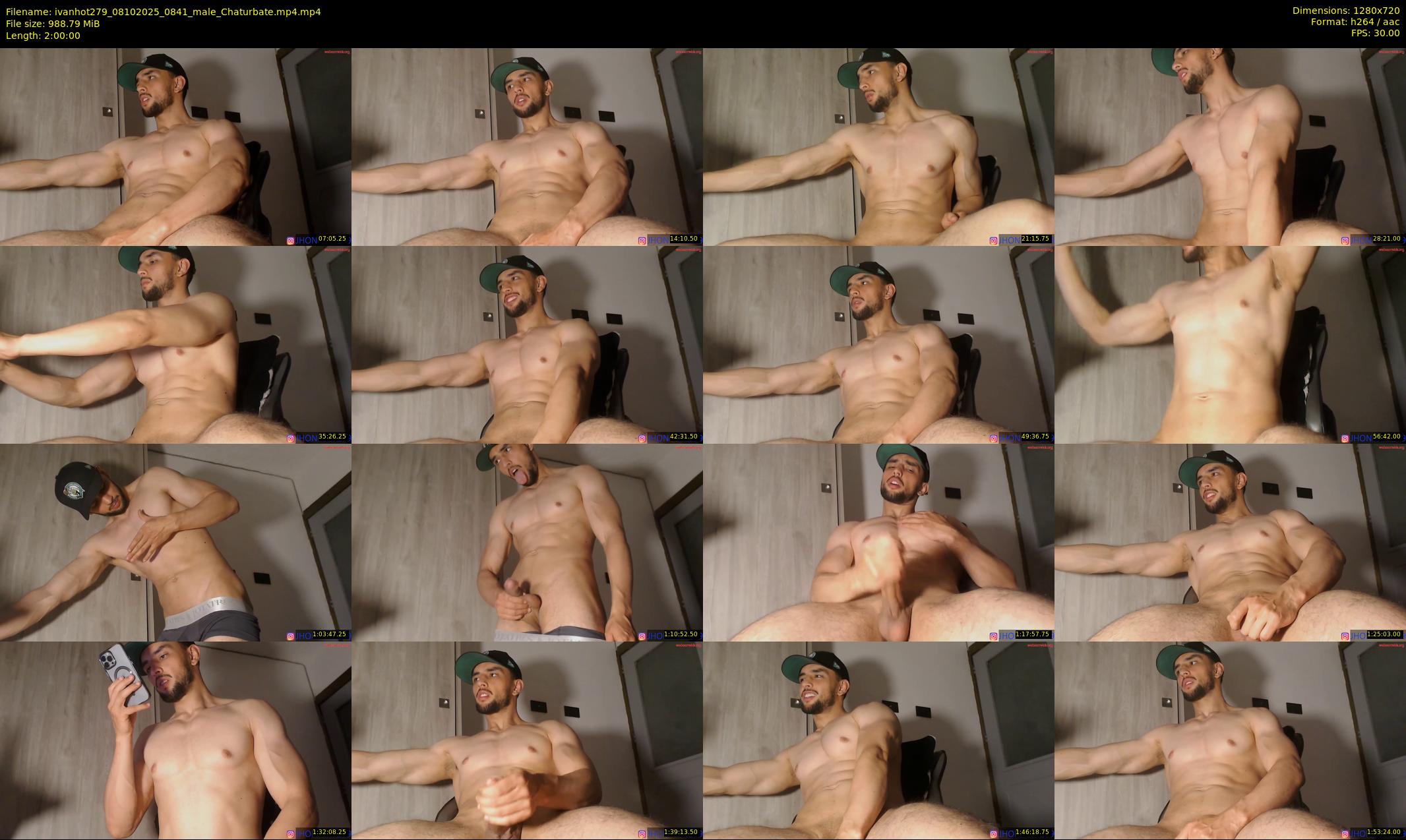 ivanhot279 — 120 minute Chaturbate male cam show recording, 720p, Oct 8, 2025