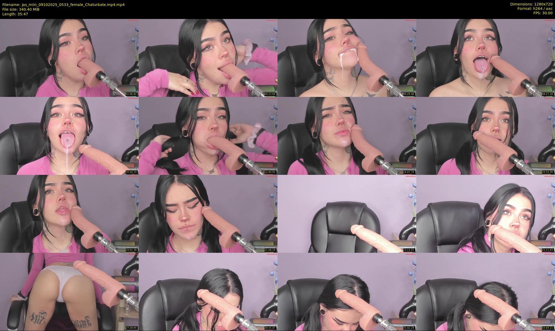 jas_miin — 36 minute Chaturbate female cam show recording, 720p, Oct 9, 2025