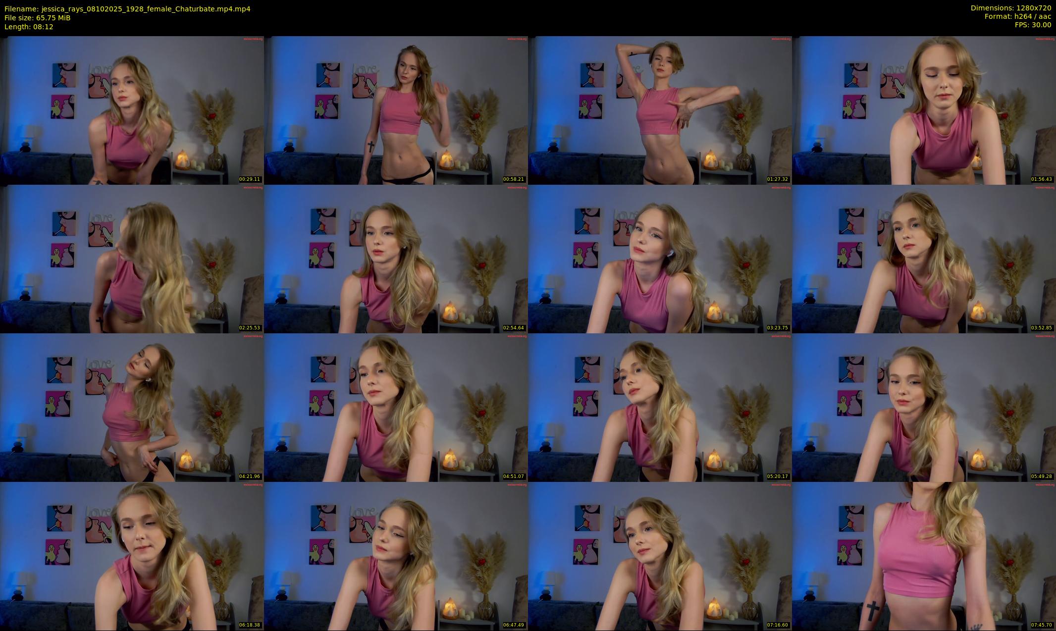 jessica_rays — 9 minute Chaturbate couple cam show recording, 720p, Oct 8, 2025