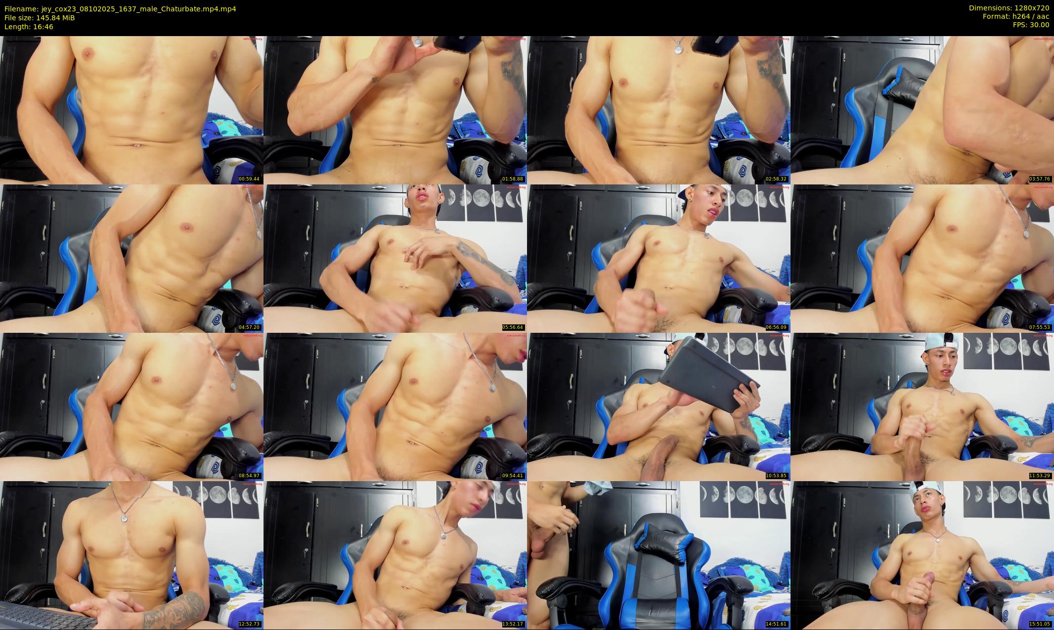 jey_cox23 — 17 minute Chaturbate male cam show recording, 720p, Oct 8, 2025