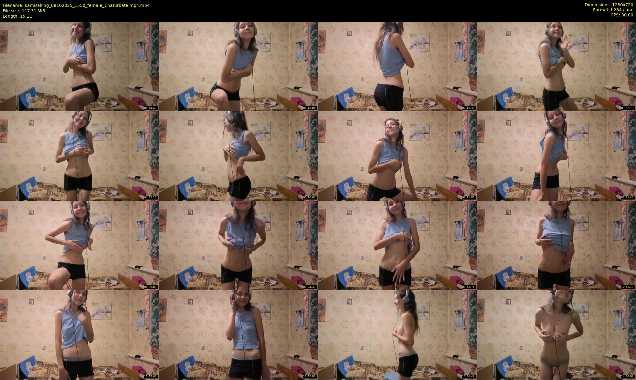 kamisalling — 16 minute Chaturbate female cam show recording, 720p, Oct 8, 2025