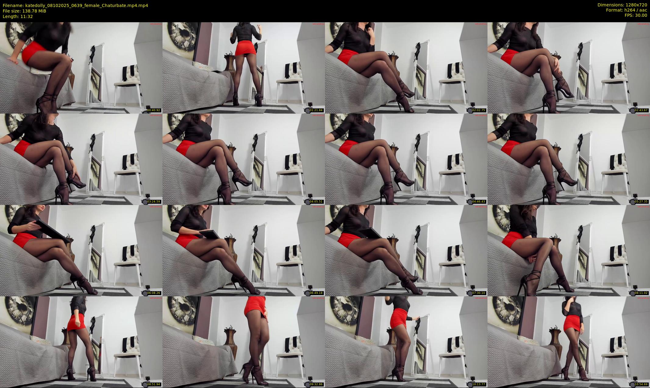 katedolly — 12 minute Chaturbate female cam show recording, 720p, Oct 8, 2025