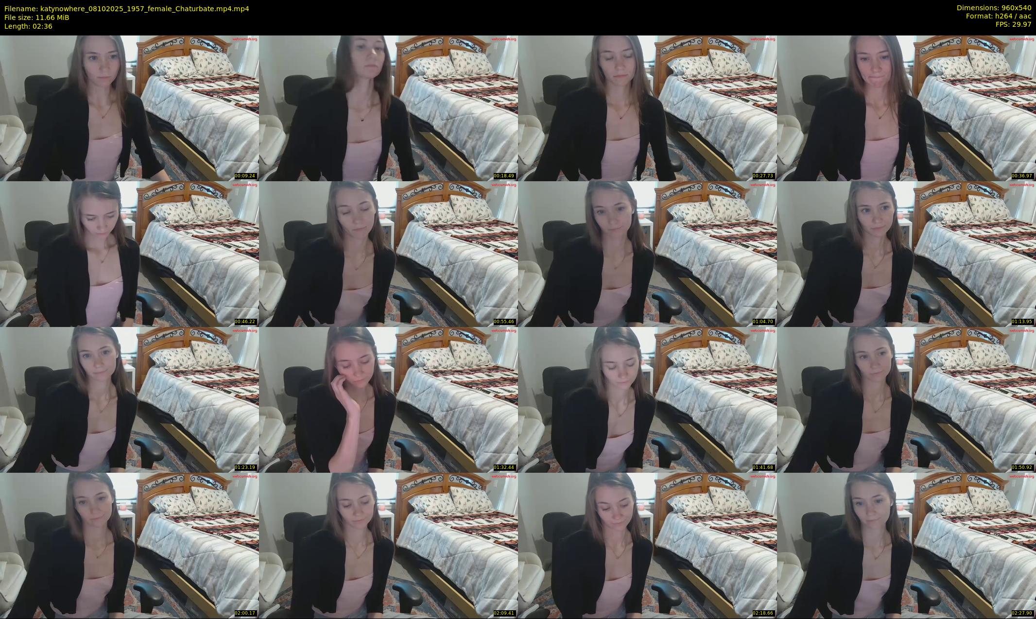 katynowhere — 3 minute Chaturbate female cam show recording, 480p, Oct 8, 2025