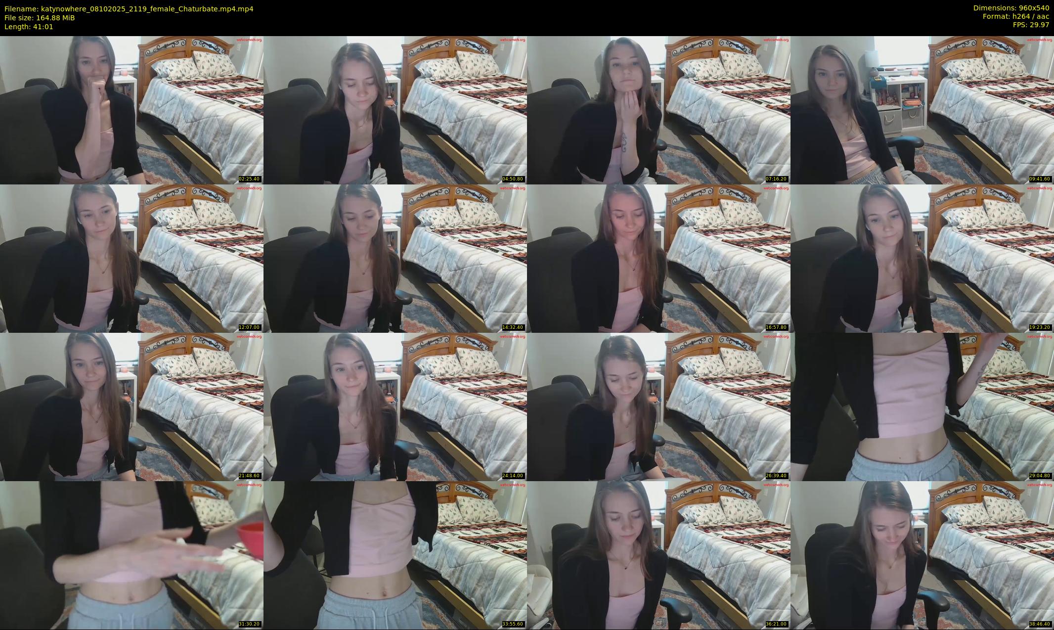 katynowhere — 42 minute Chaturbate female cam show recording, 480p, Oct 8, 2025