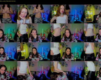 khloebeauty — 22 minute Chaturbate couple cam show recording, 720p, Oct 8, 2025