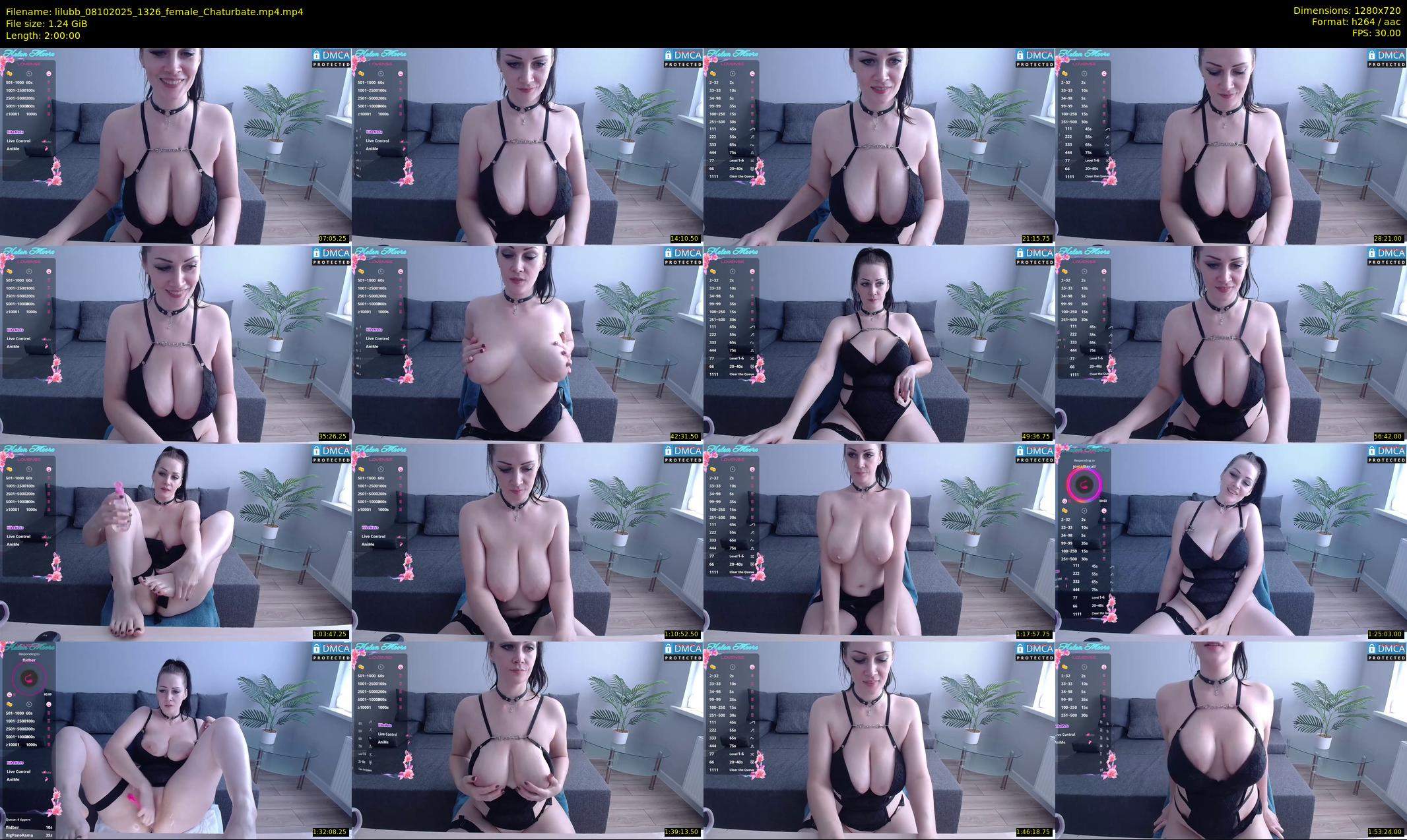 lilubb — 120 minute Chaturbate female cam show recording, 720p, Oct 8, 2025