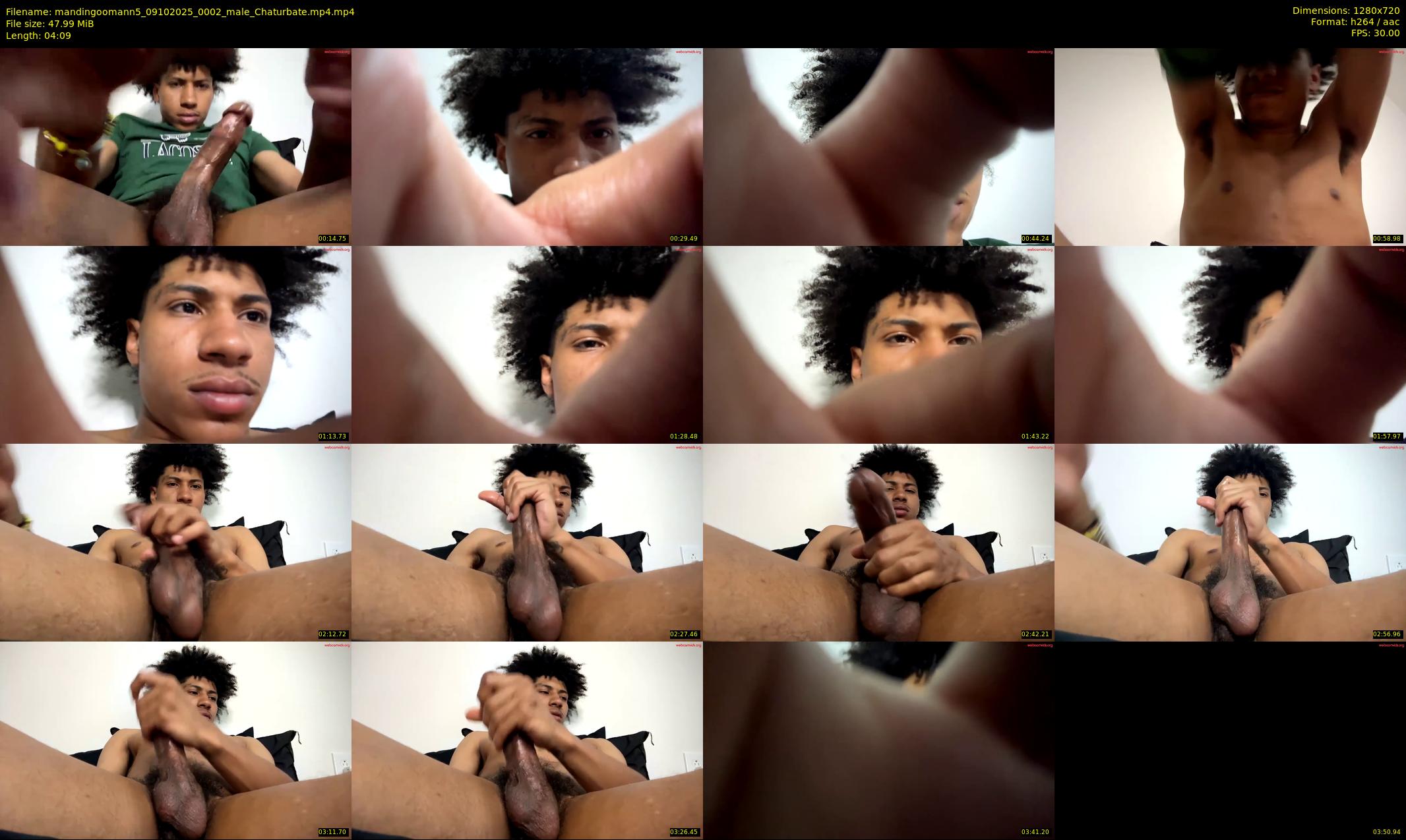 mandingoomann5 — 5 minute Chaturbate male cam show recording, 720p, Oct 9, 2025