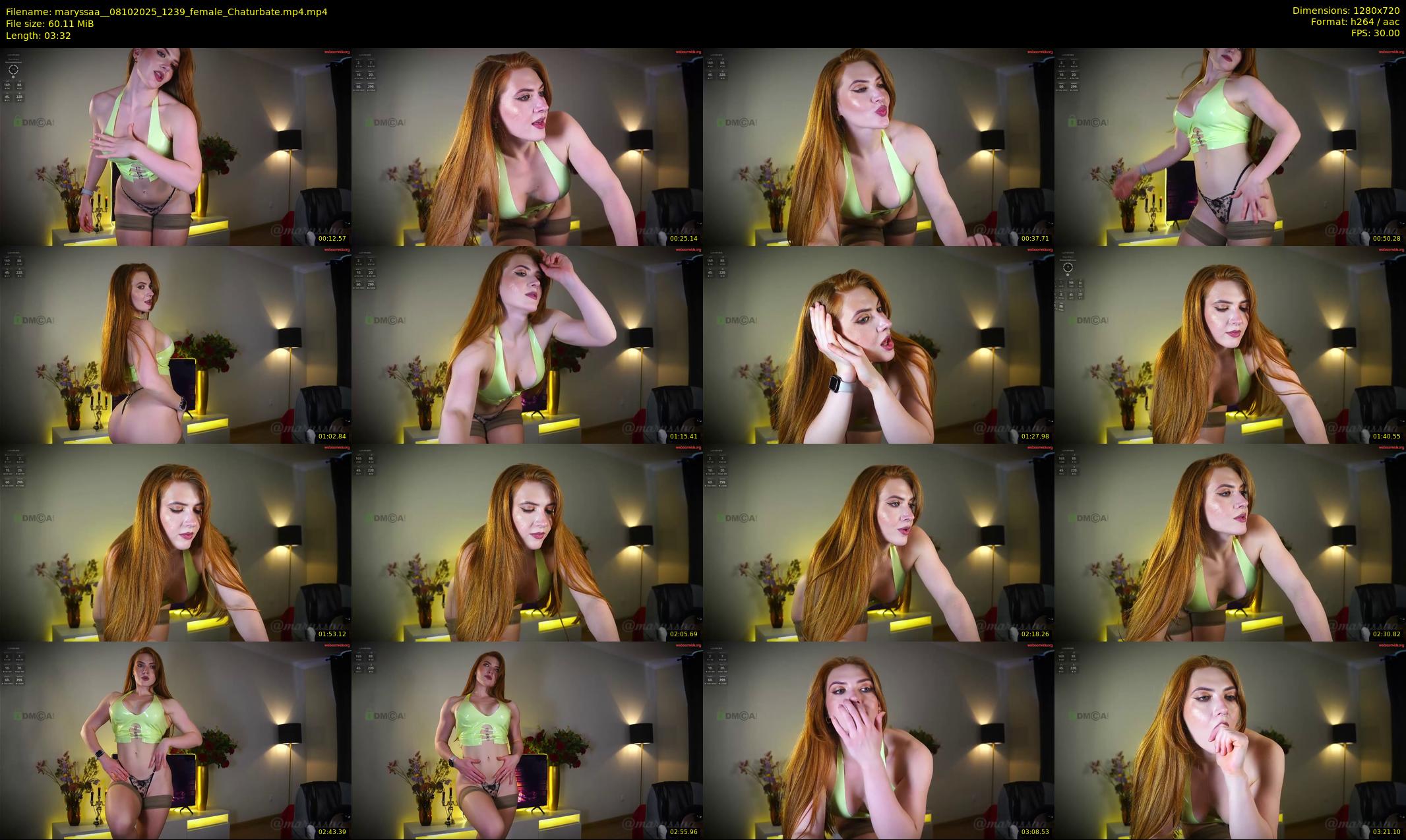 maryssaa_ — 4 minute Chaturbate female cam show recording, 720p, Oct 8, 2025