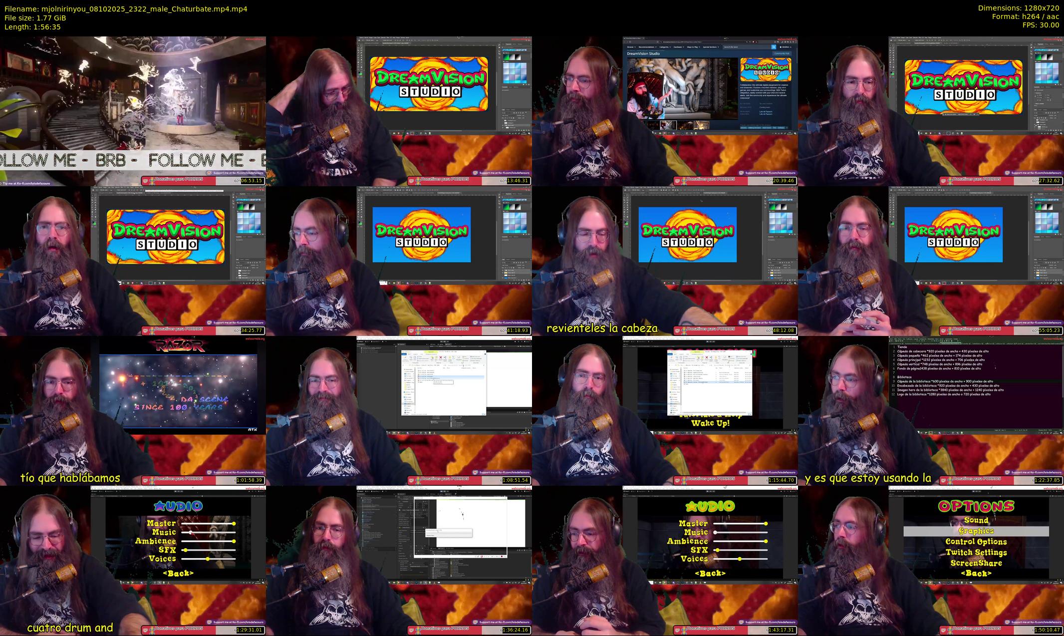 mjolnirinyou — 117 minute Chaturbate male cam show recording, 720p, Oct 8, 2025