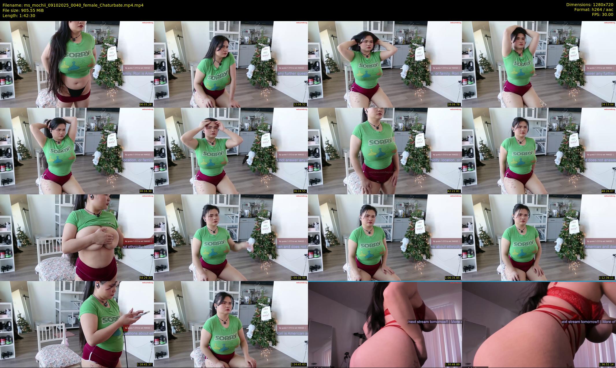 ms_mochii — 103 minute Chaturbate female cam show recording, 720p, Oct 9, 2025