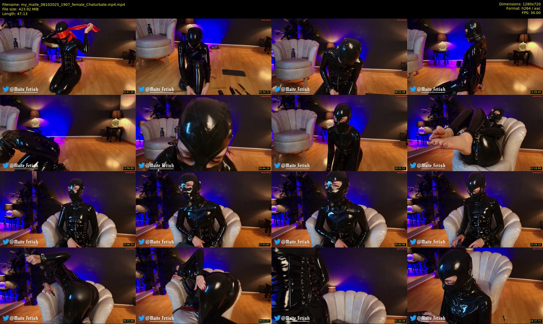 my_maite — 48 minute Chaturbate female cam show recording, 720p, Oct 8, 2025