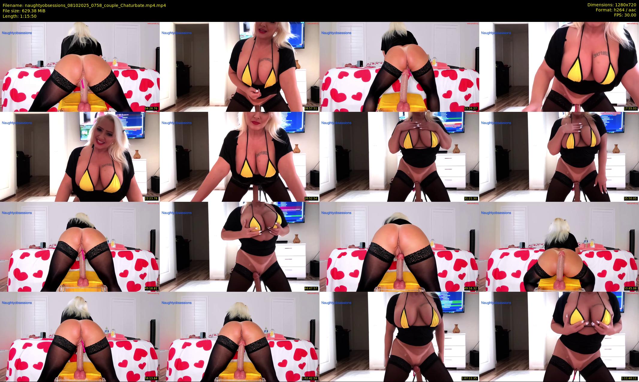 naughtyobsessions — 76 minute Chaturbate female cam show recording, 720p, Oct 8, 2025