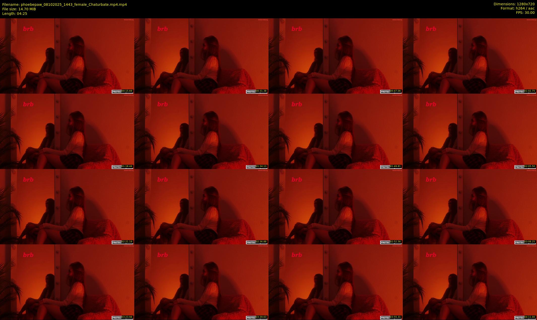 phoebepaw — 5 minute Chaturbate female cam show recording, 720p, Oct 8, 2025