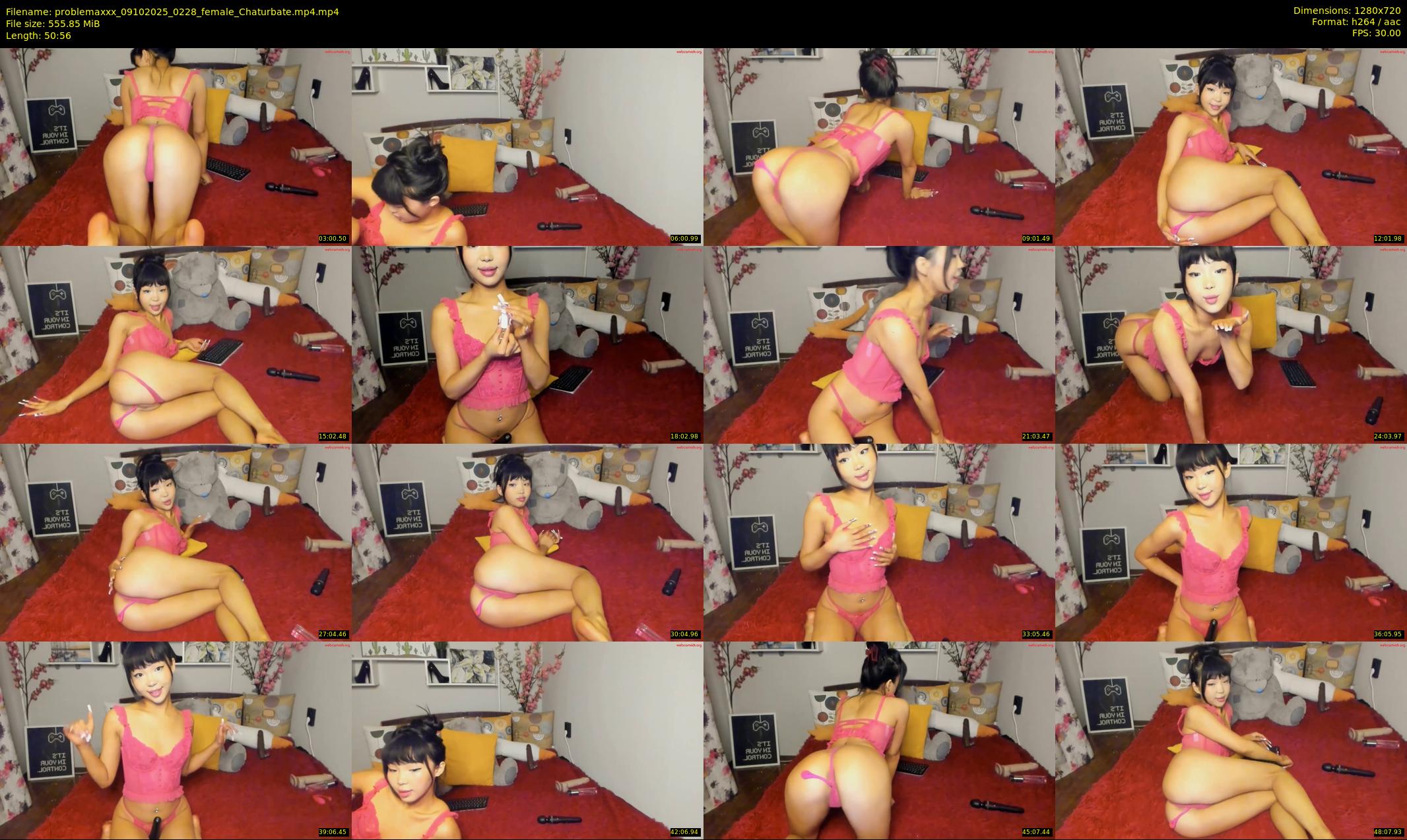 problemaxxx — 51 minute Chaturbate female cam show recording, 720p, Oct 9, 2025