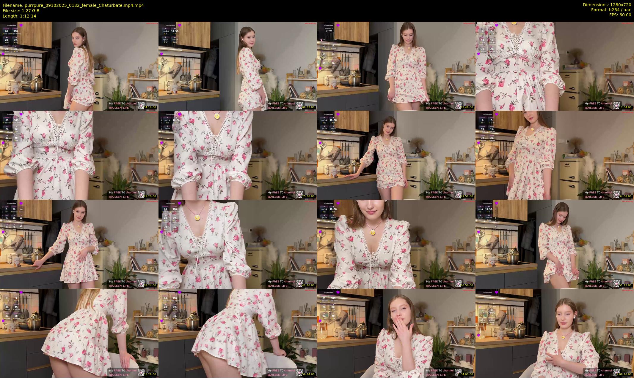 purrpure — 73 minute Chaturbate female cam show recording, 720p, Oct 9, 2025