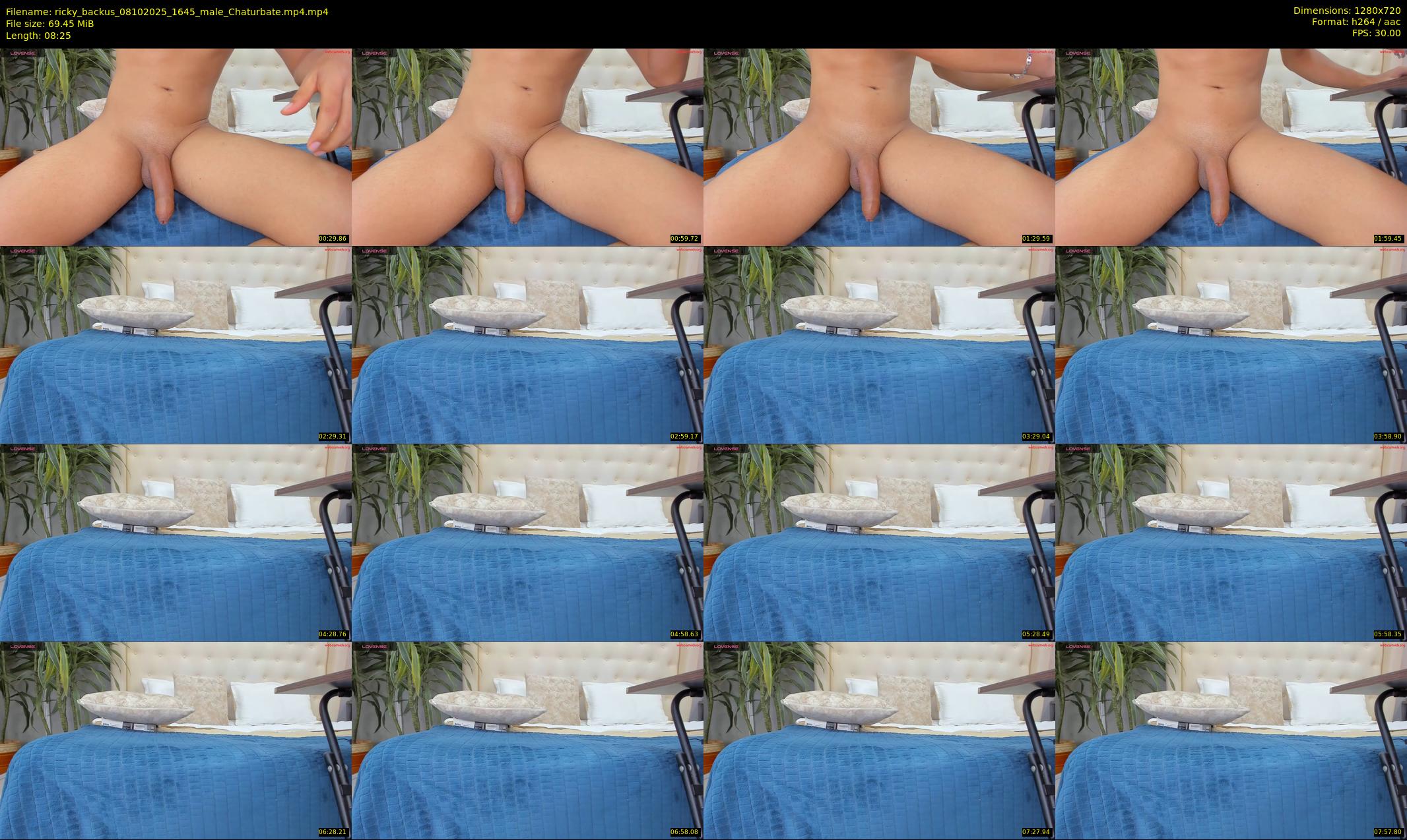 ricky_backus — 9 minute Chaturbate male cam show recording, 720p, Oct 8, 2025