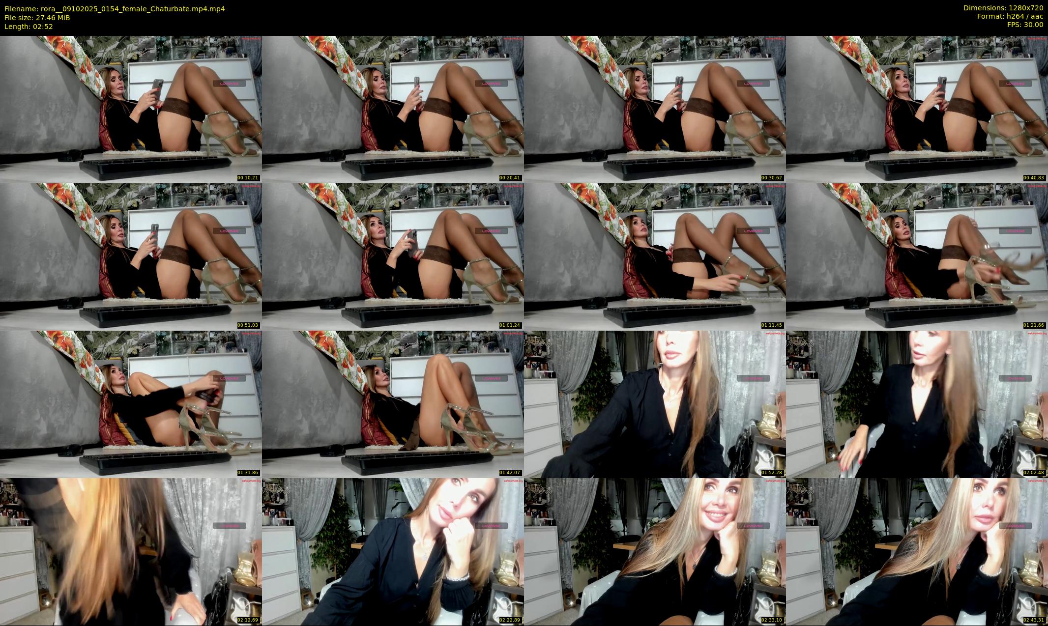 rora_ — 3 minute Chaturbate female cam show recording, 720p, Oct 9, 2025
