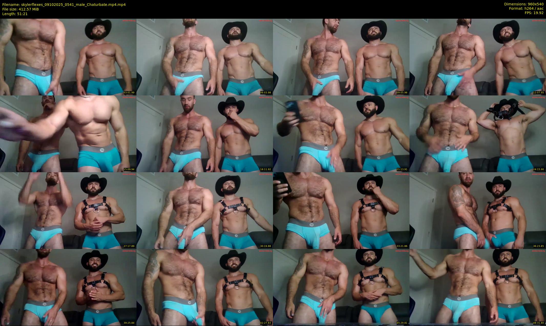 skylerflexes — 52 minute Chaturbate male cam show recording, 480p, Oct 9, 2025
