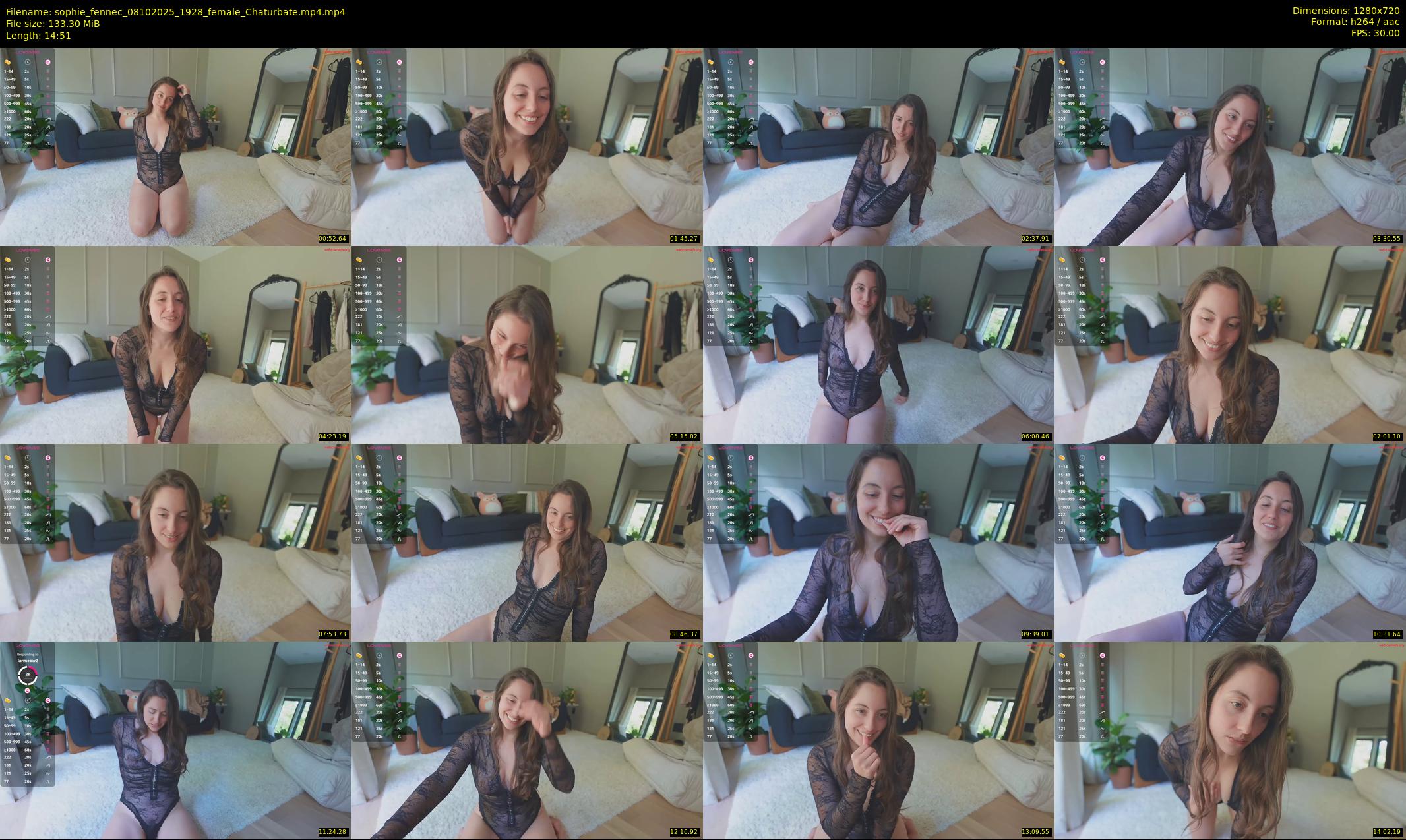 sophie_fennec — 15 minute Chaturbate female cam show recording, 720p, Oct 8, 2025