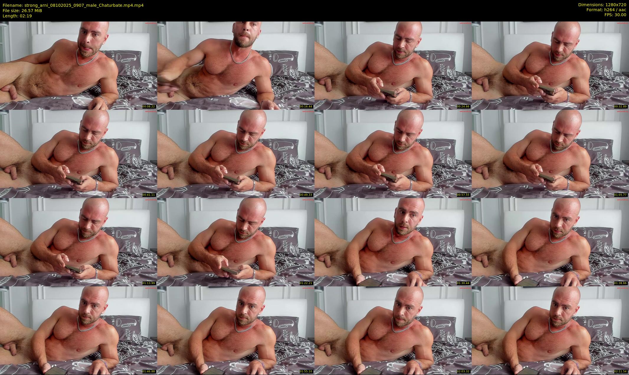 strong_arni — 3 minute Chaturbate male cam show recording, 720p, Oct 8, 2025