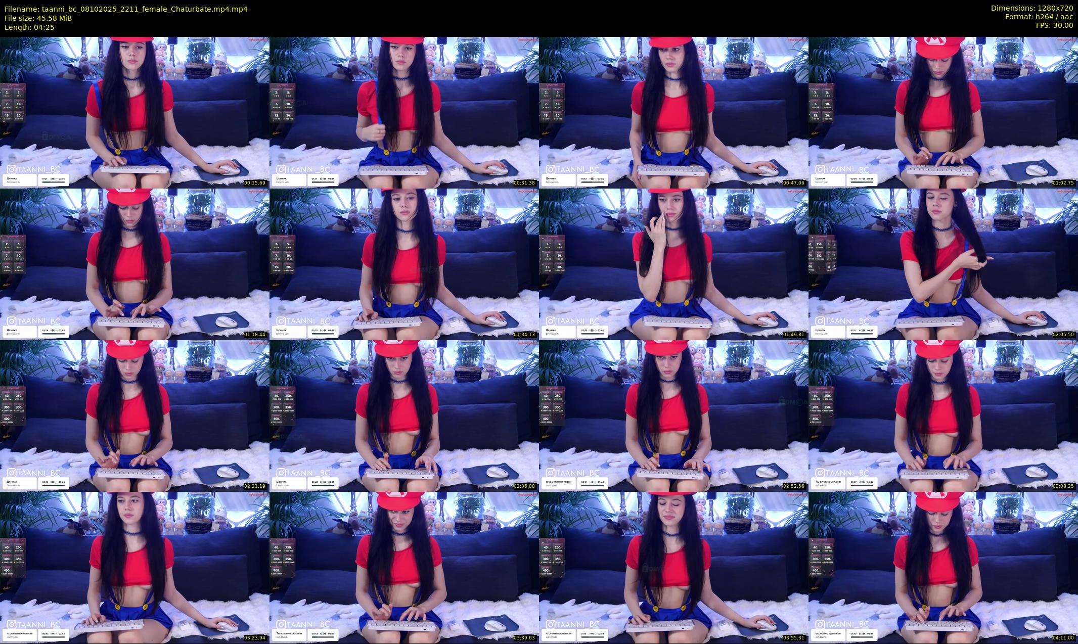 taanni_bc — 5 minute Chaturbate female cam show recording, 720p, Oct 8, 2025