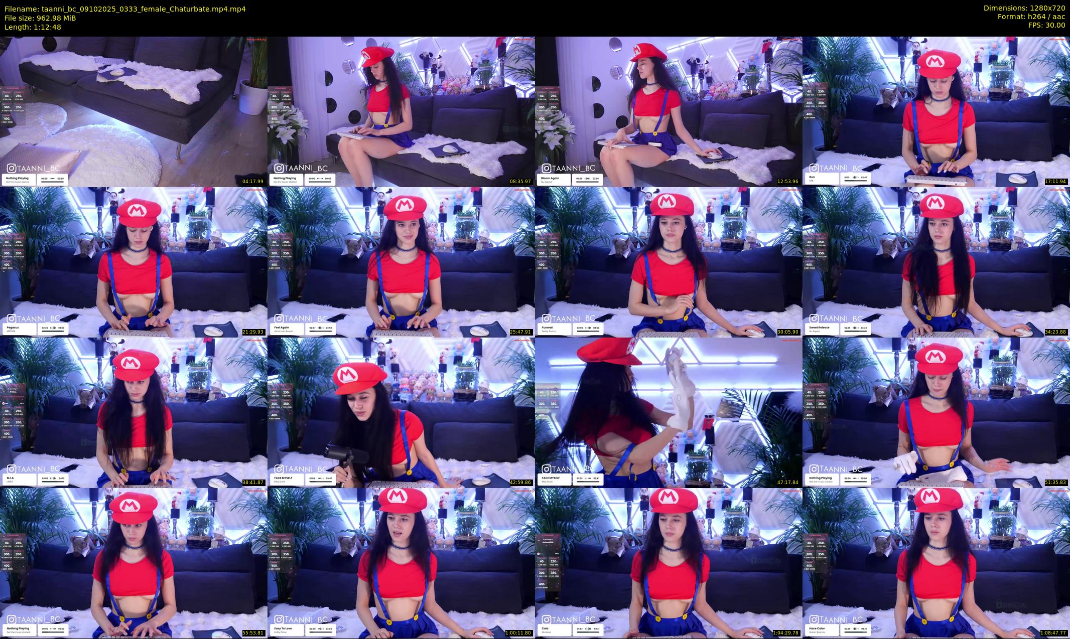 taanni_bc — 73 minute Chaturbate female cam show recording, 720p, Oct 9, 2025